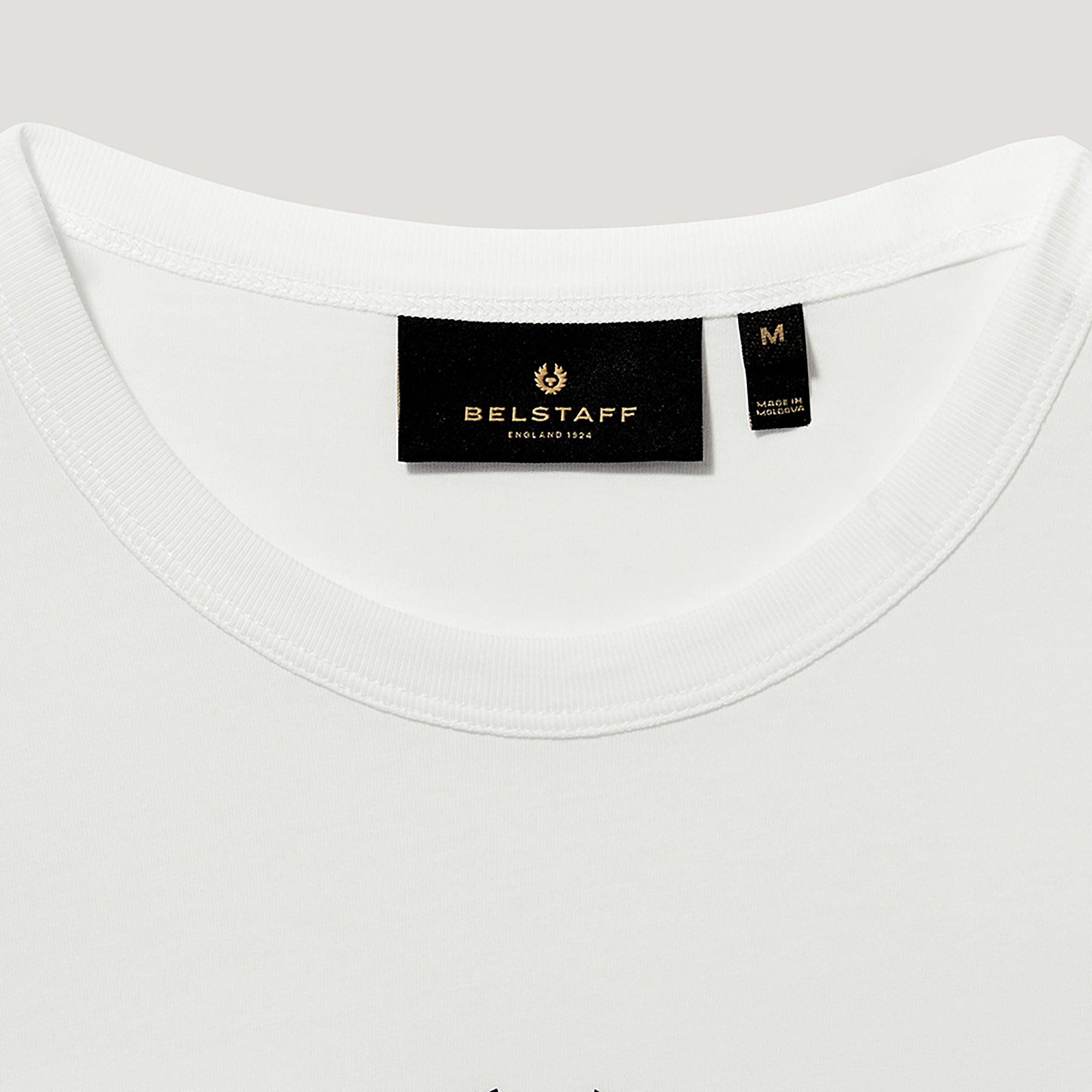 Product image 3 of 3 of Belstaff Men's Cotton Jersey Signature T-Shirt - White