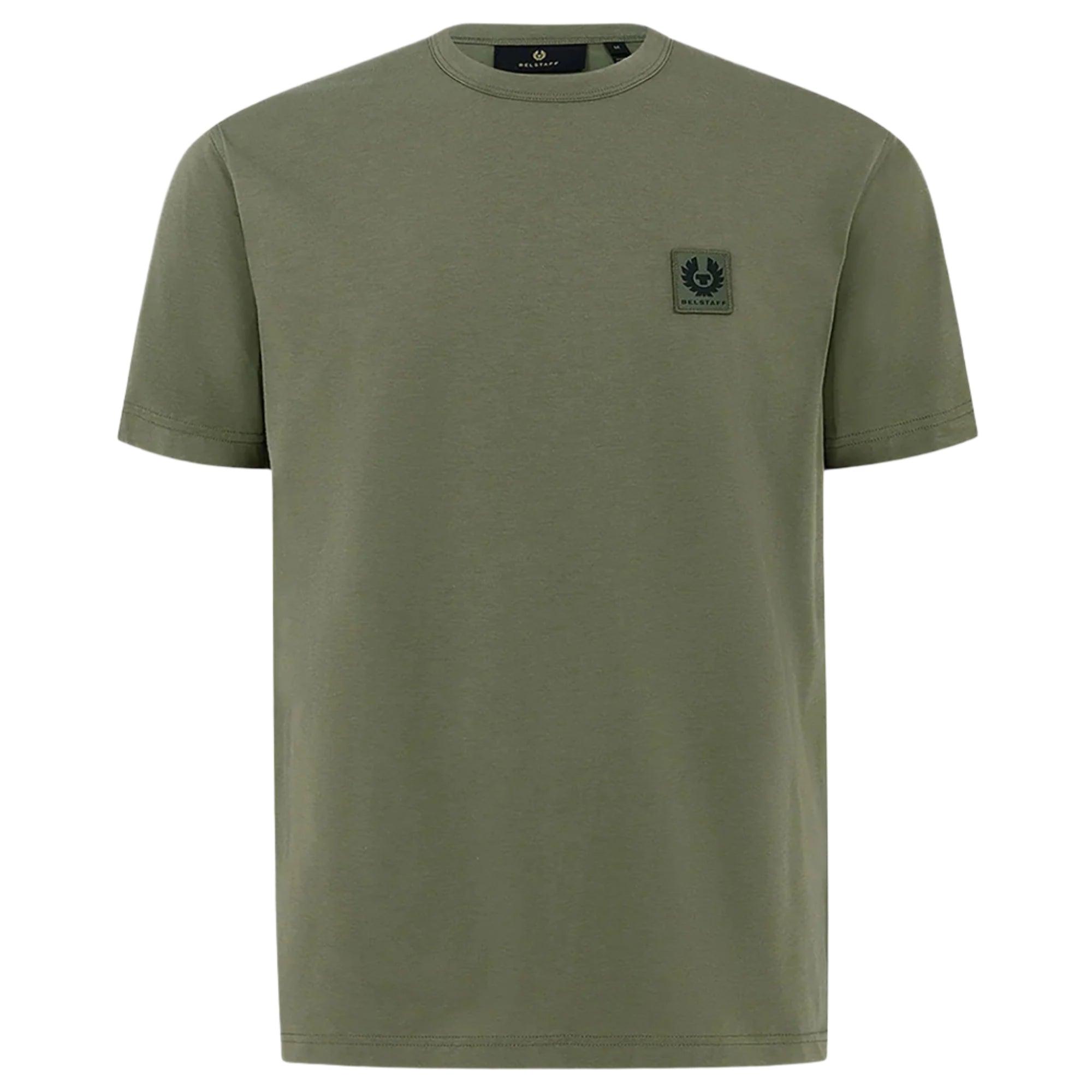 Product image 1 of 3 of Belstaff Men's Cotton Jersey T-Shirt - Surplus Green