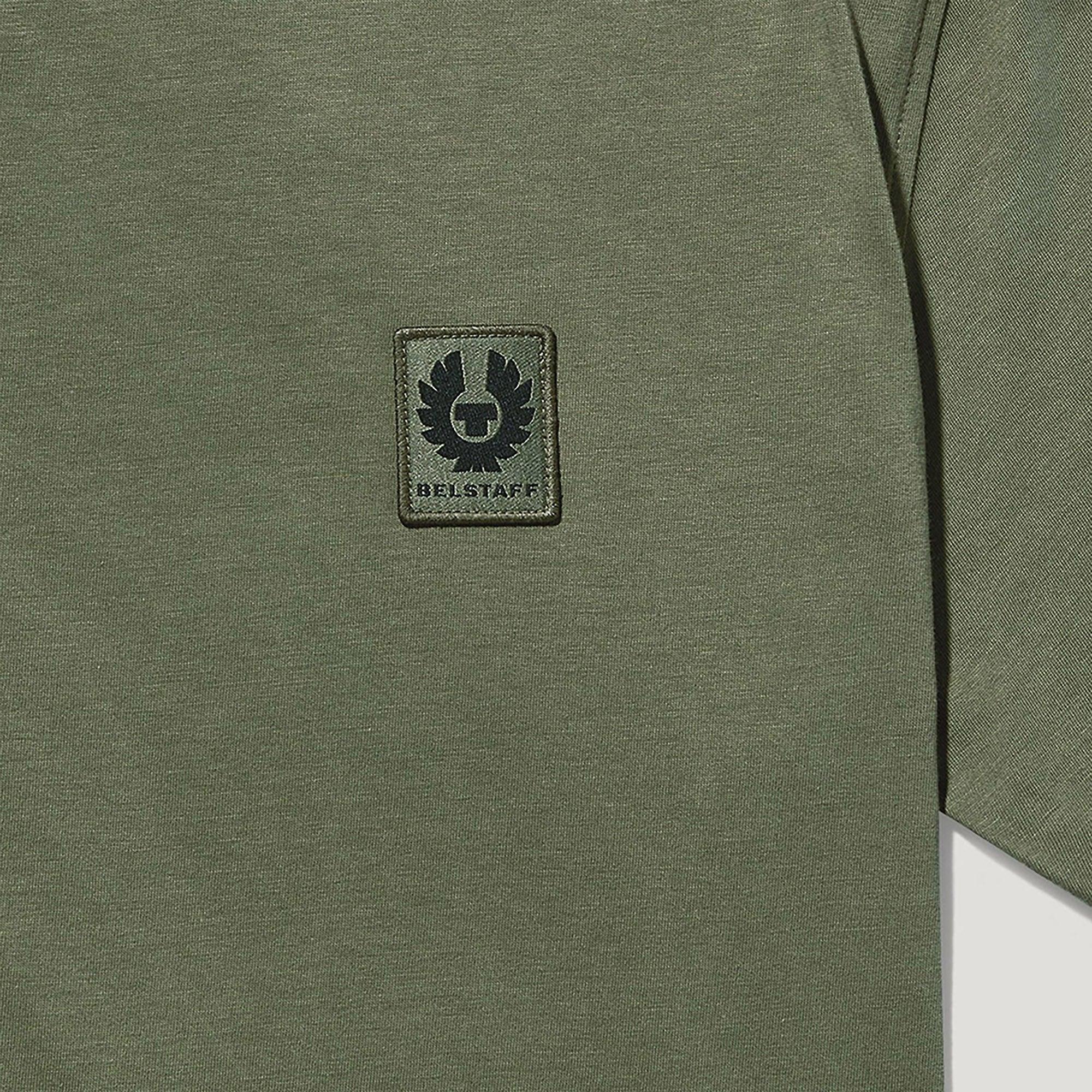 Product image 3 of 3 of Belstaff Men's Cotton Jersey T-Shirt - Surplus Green