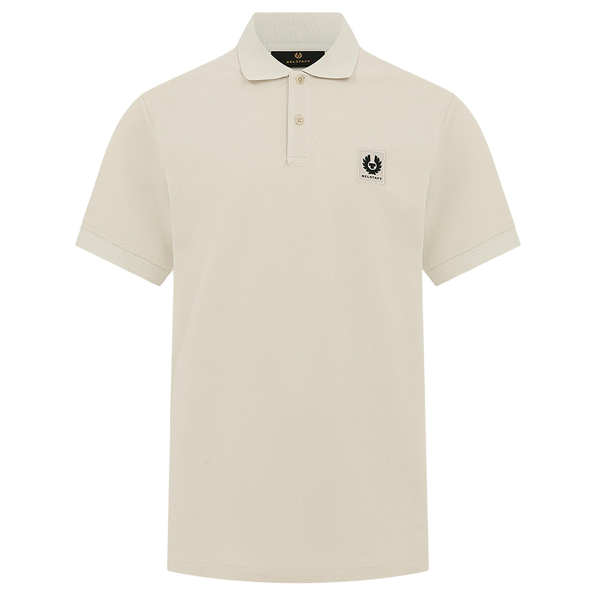 Product image 1 of 3 of Belstaff Men's Cotton Pique Polo Shirt - Stone Beige