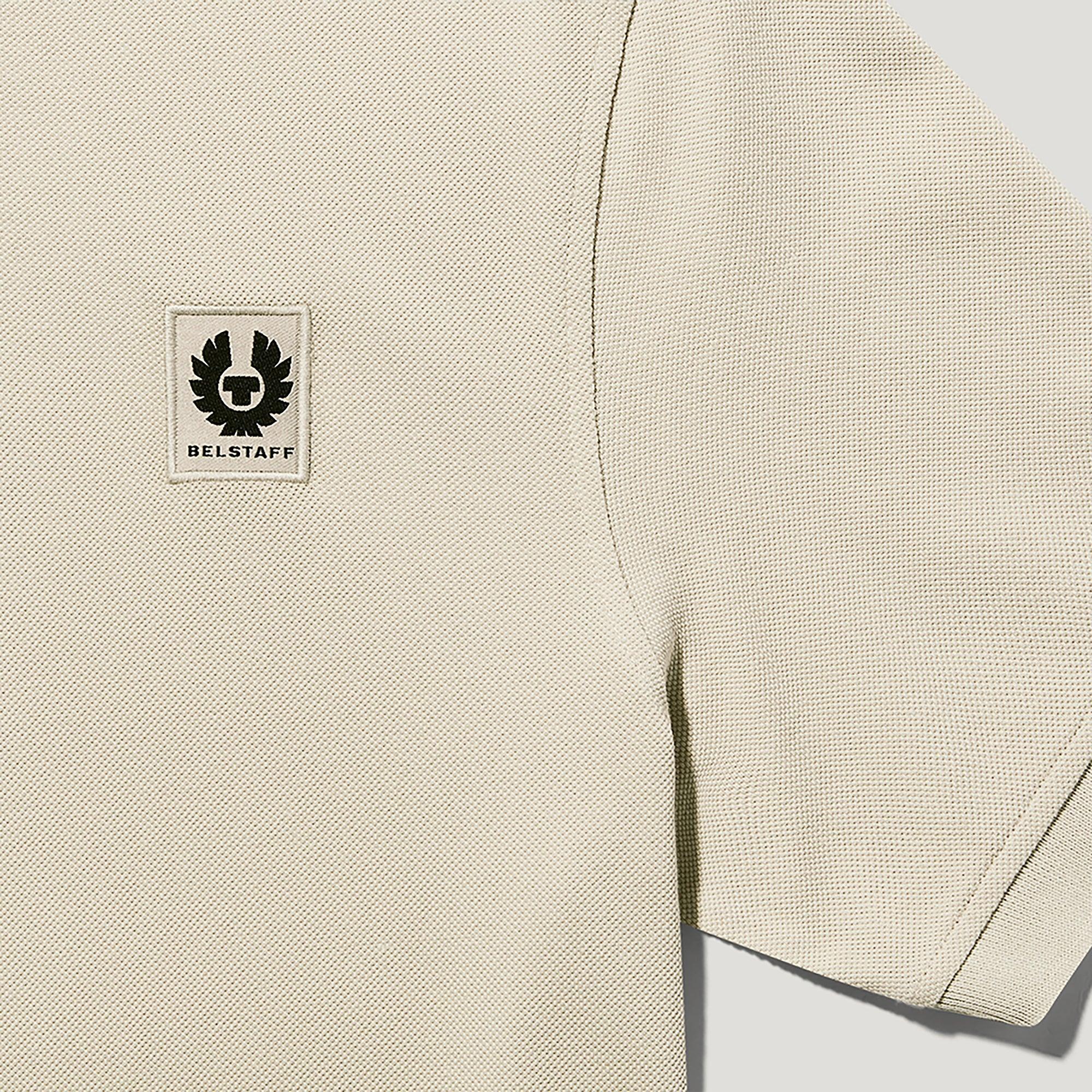 Product image 3 of 3 of Belstaff Men's Cotton Pique Polo Shirt - Stone Beige