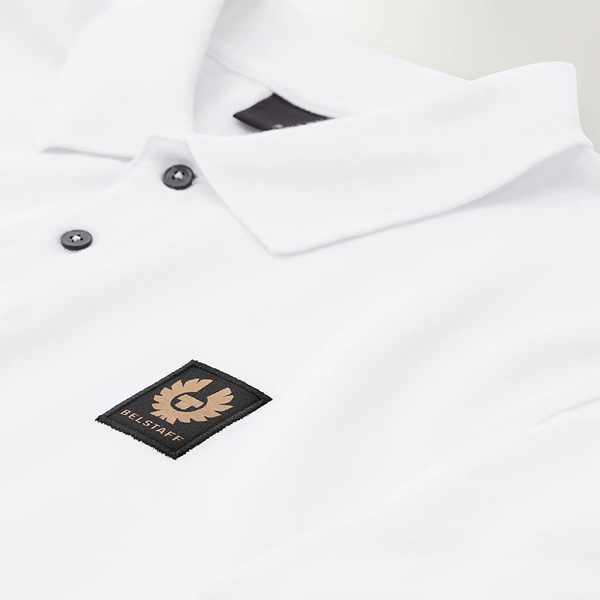 Product image 2 of 2 of Belstaff Men's Cotton Pique Polo Shirt - White