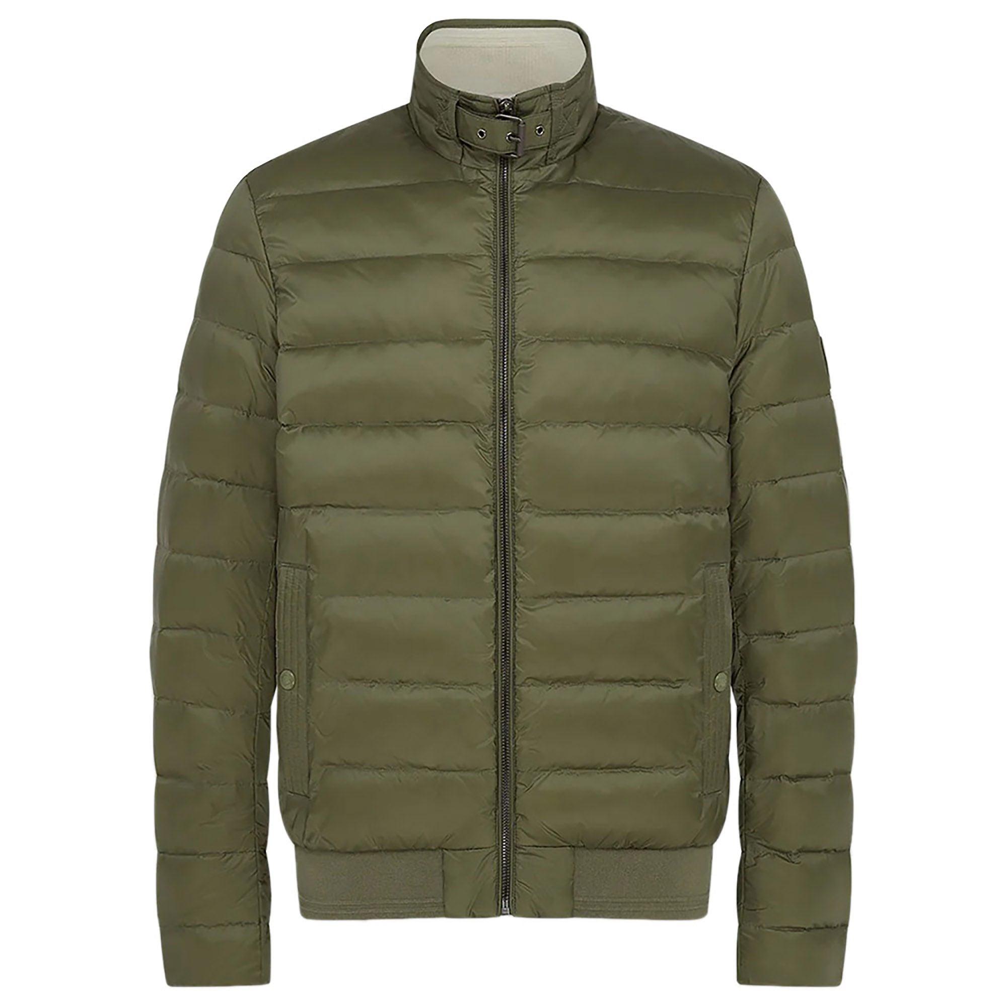 Product image 1 of 3 of Belstaff Men's Down Filled Nylon Circuit Jacket - Surplus Green