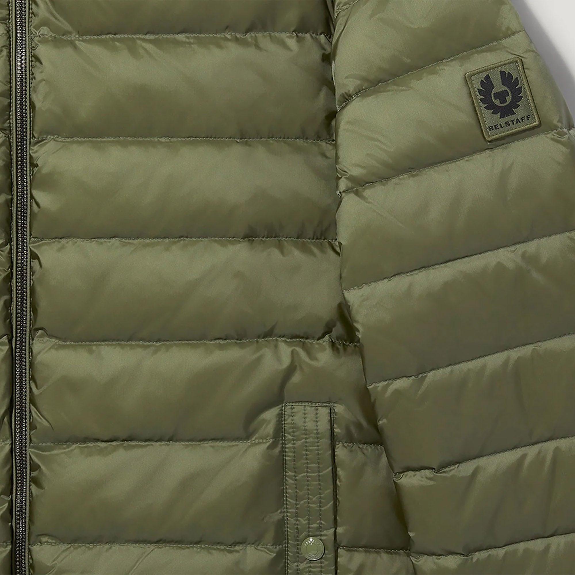 Product image 3 of 3 of Belstaff Men's Down Filled Nylon Circuit Jacket - Surplus Green