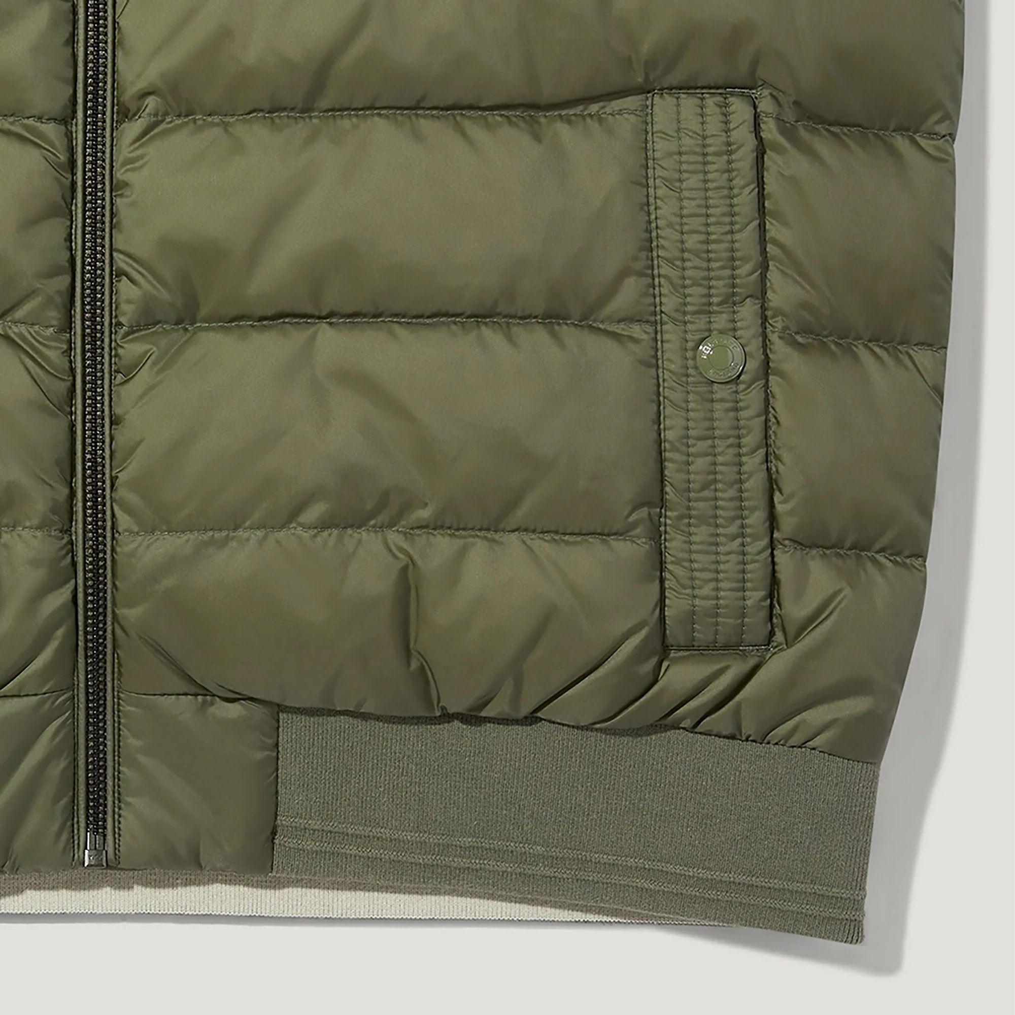 Product image 3 of 4 of Belstaff Men's Down Filled Nylon Circuit Vest Gilet - Surplus Green