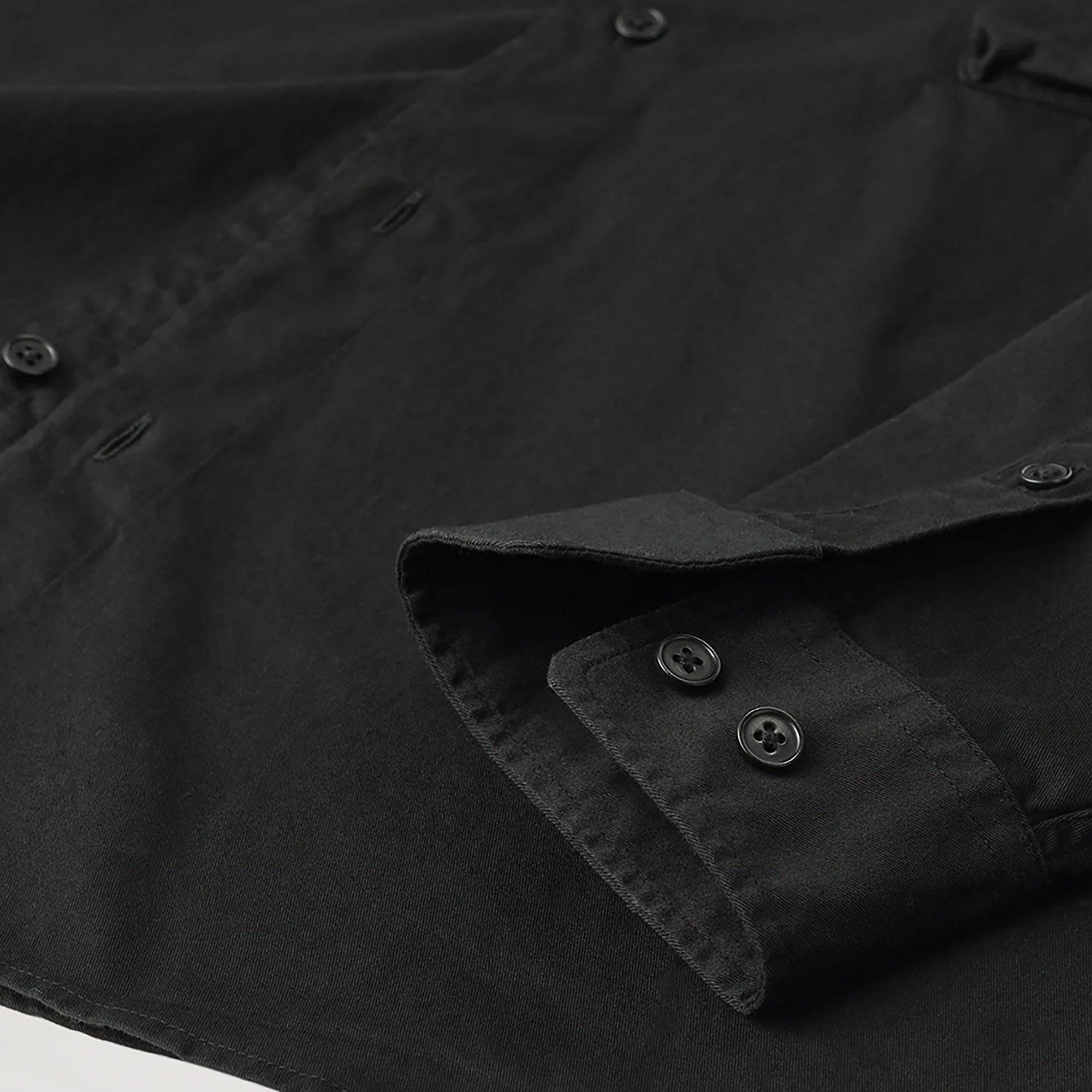 Product image 3 of 3 of Belstaff Men's Garment Dye Cotton Scale Shirt - Black