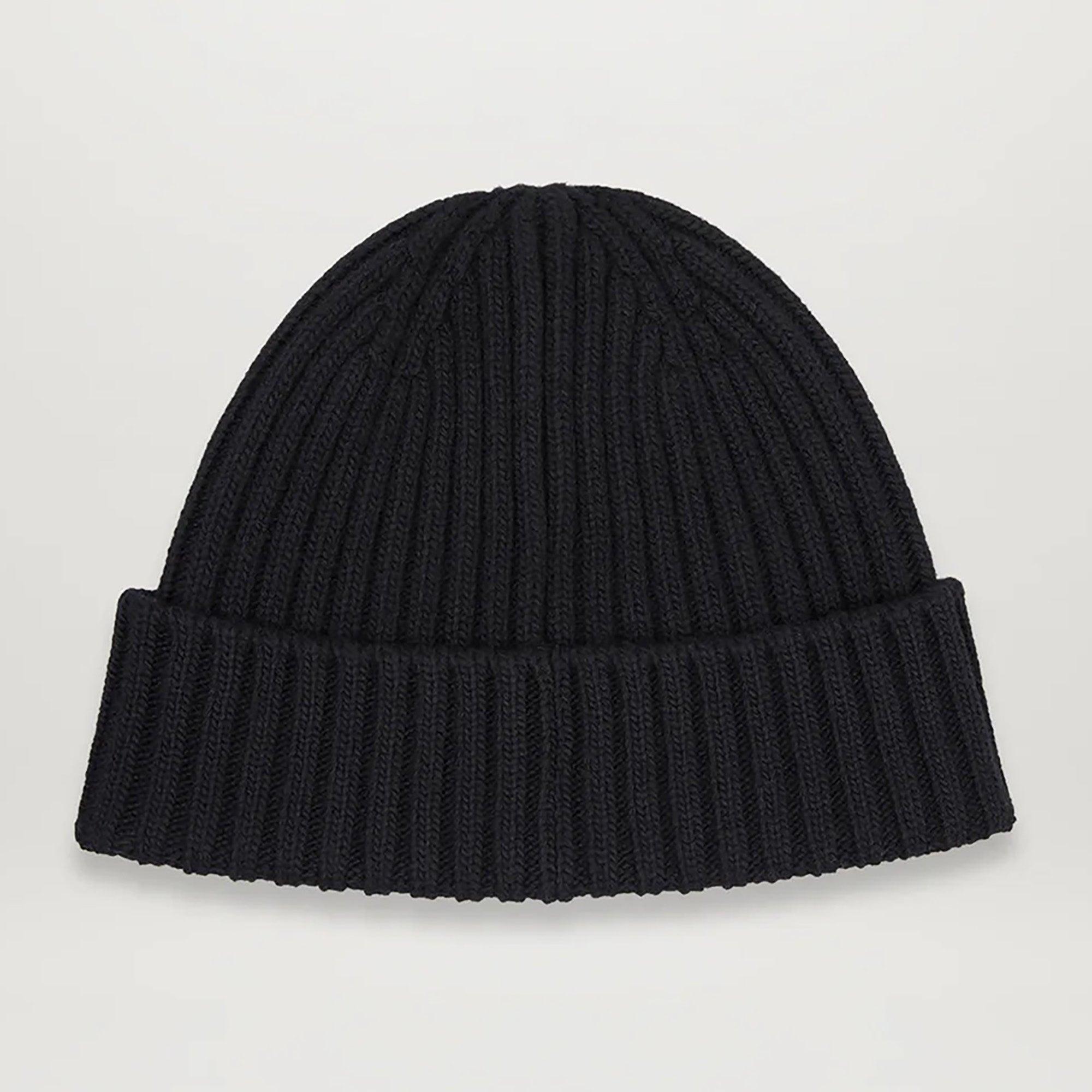 Product image 2 of 3 of Belstaff Men's Lambswool Watch Beanie Hat - Black