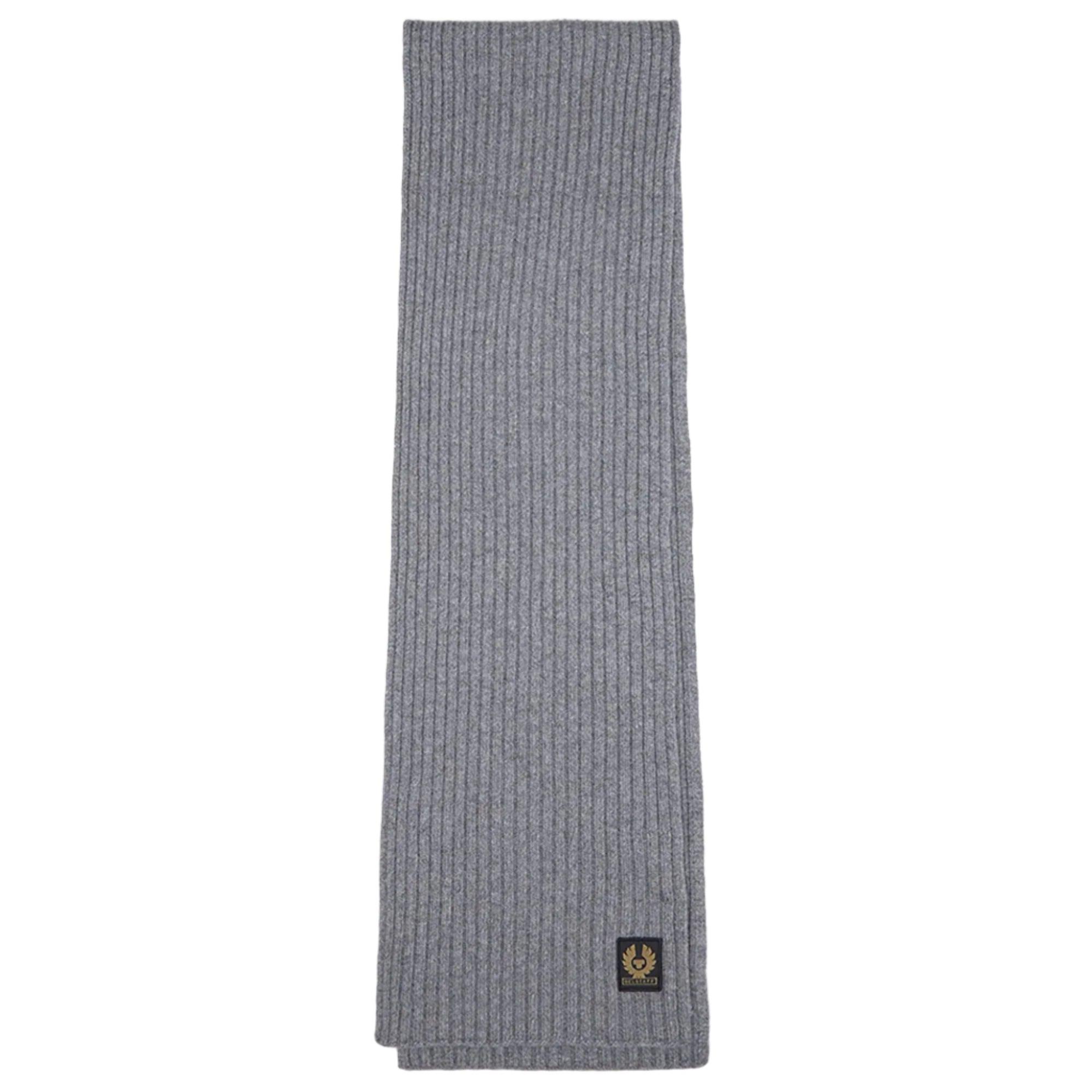 Product image 1 of 5 of Belstaff Men's Lambswool Watch Scarf - Pale Grey Melange