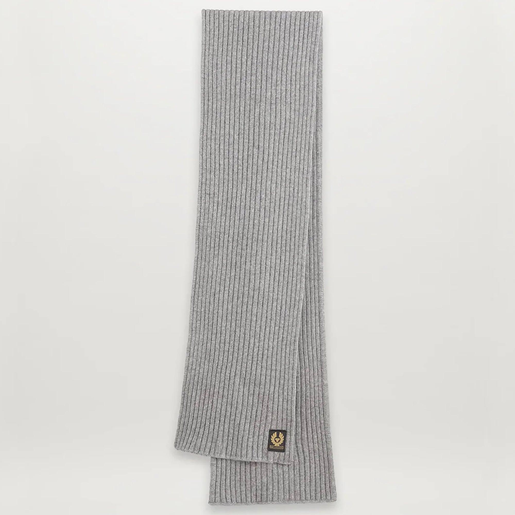 Product image 2 of 5 of Belstaff Men's Lambswool Watch Scarf - Pale Grey Melange