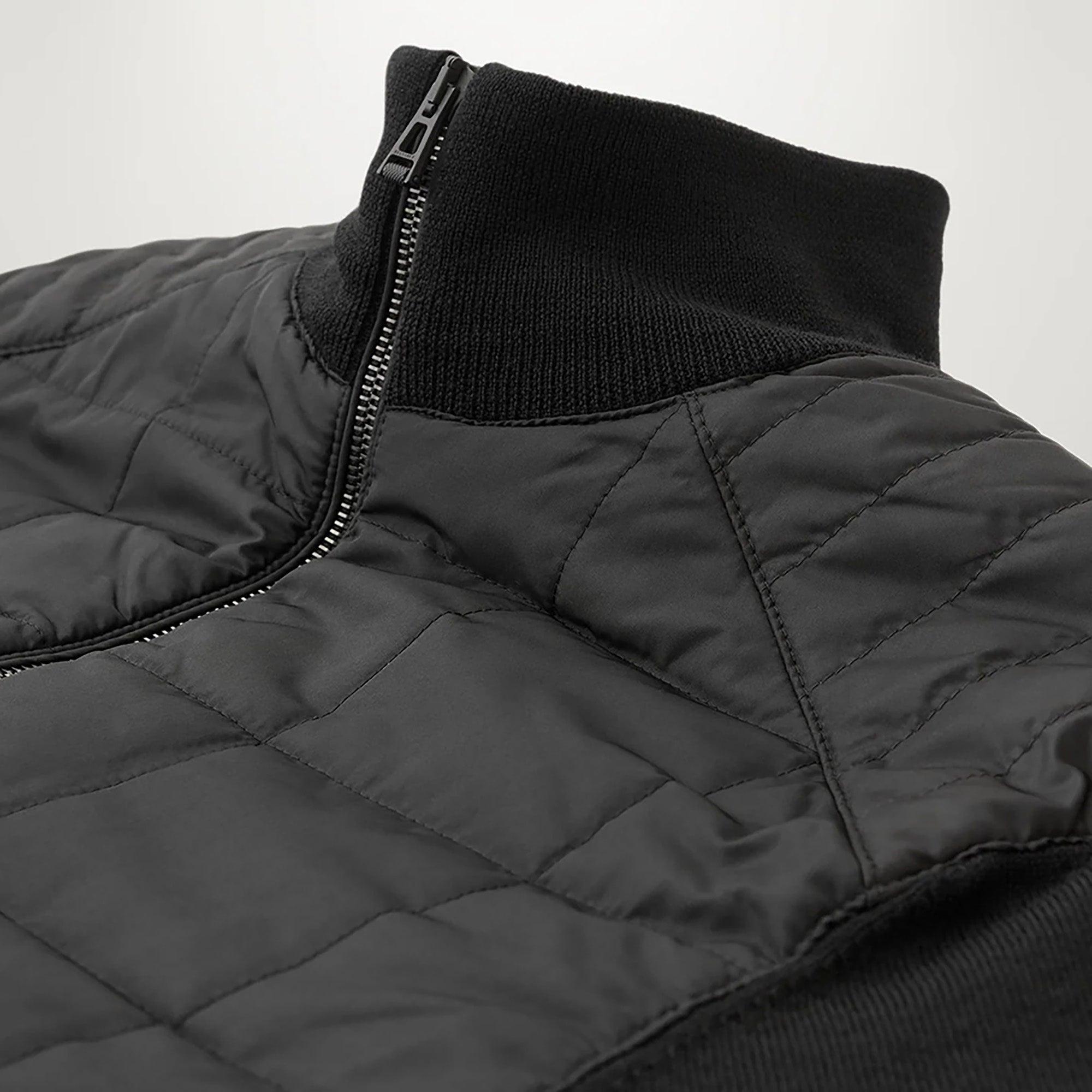 Product image 2 of 3 of Belstaff Men's Merino Wool Kelbrook Zip Cardigan - Black