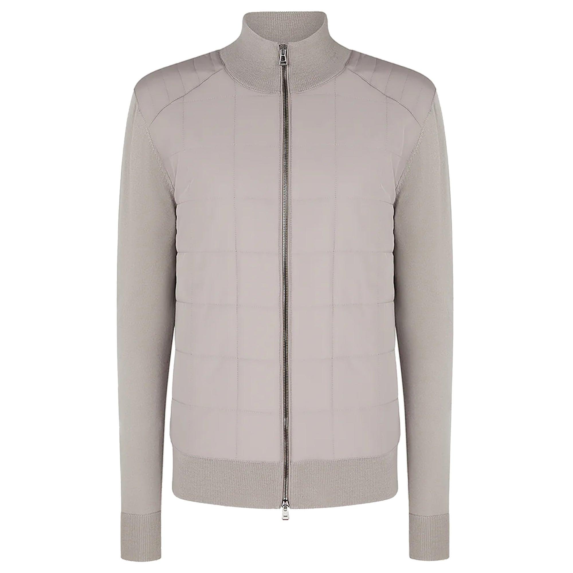 Product image 1 of 4 of Belstaff Men's Merino Wool Kelbrook Zip Cardigan - Pumice