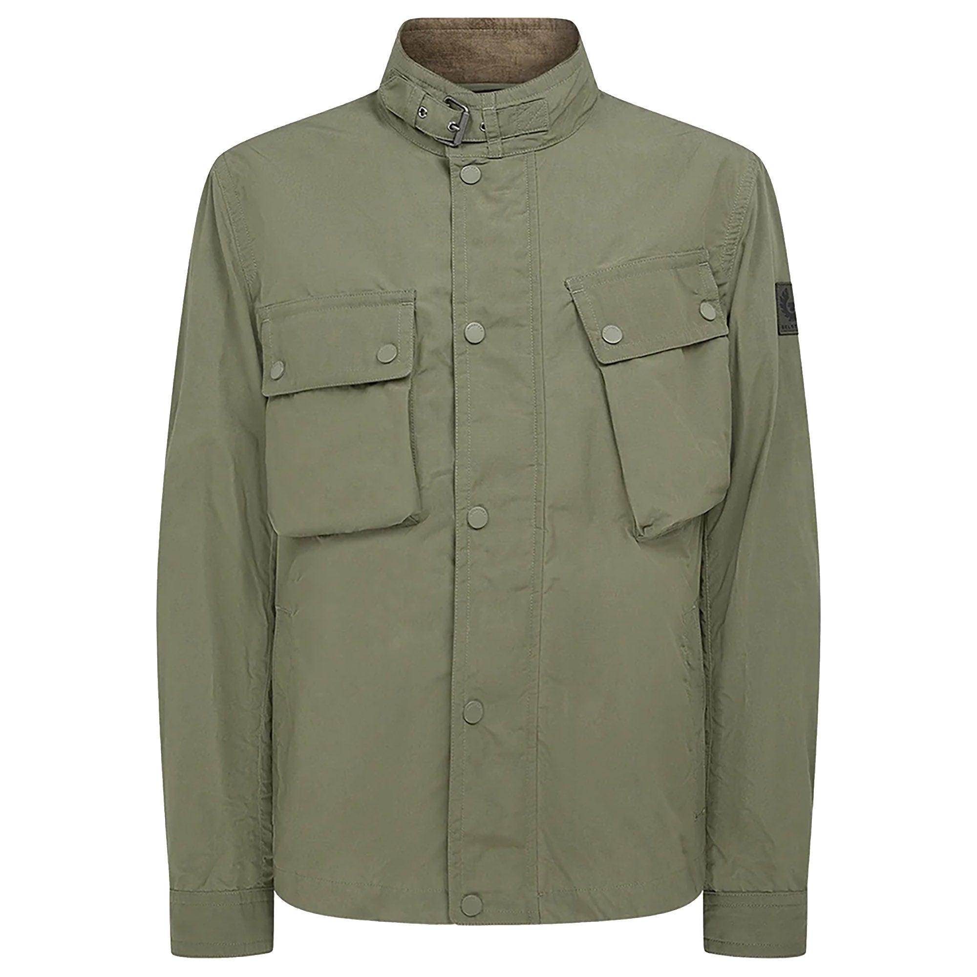 Product image 1 of 4 of Belstaff Men's Service Racemaster Jacket - Surplus Green