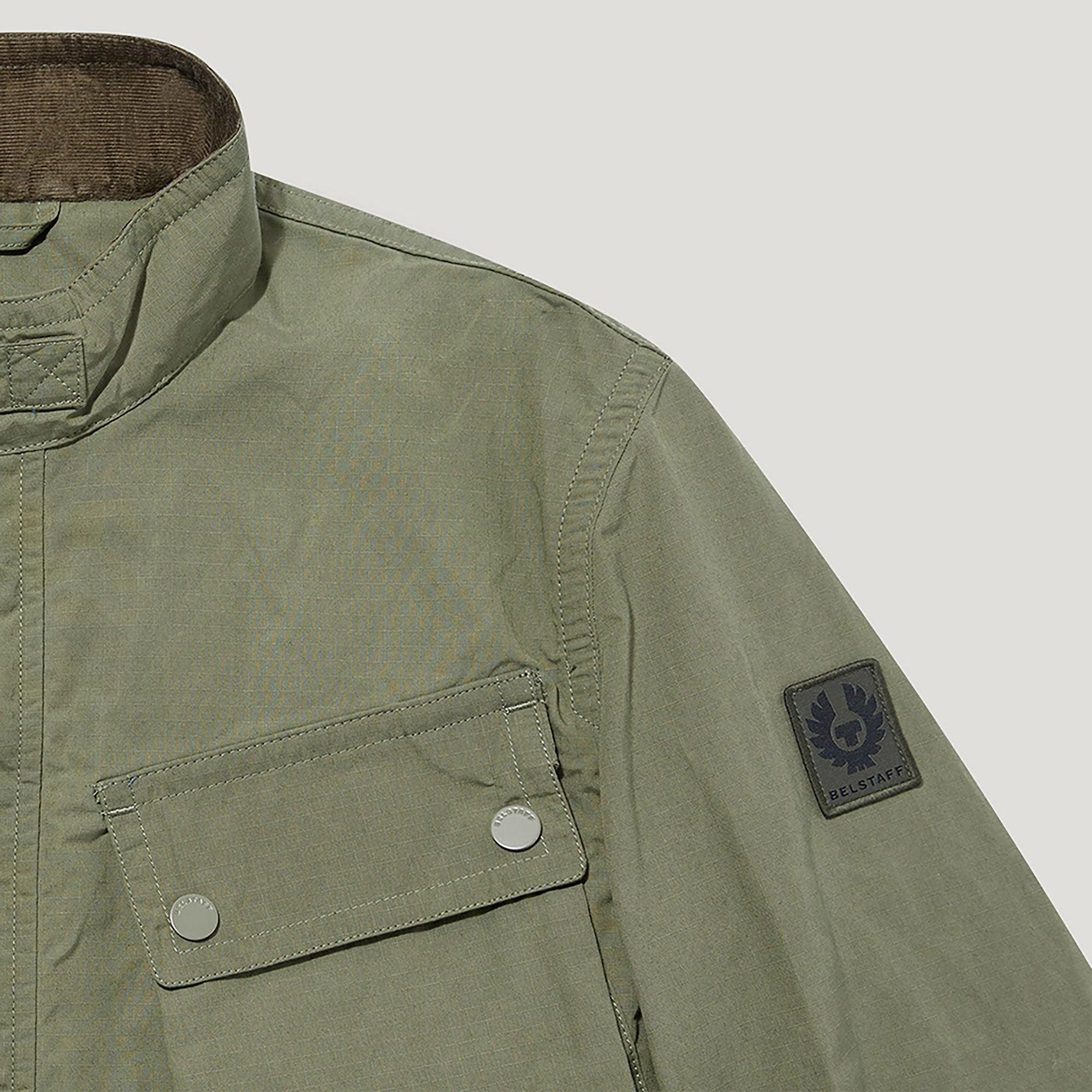 Product image 3 of 4 of Belstaff Men's Service Racemaster Jacket - Surplus Green