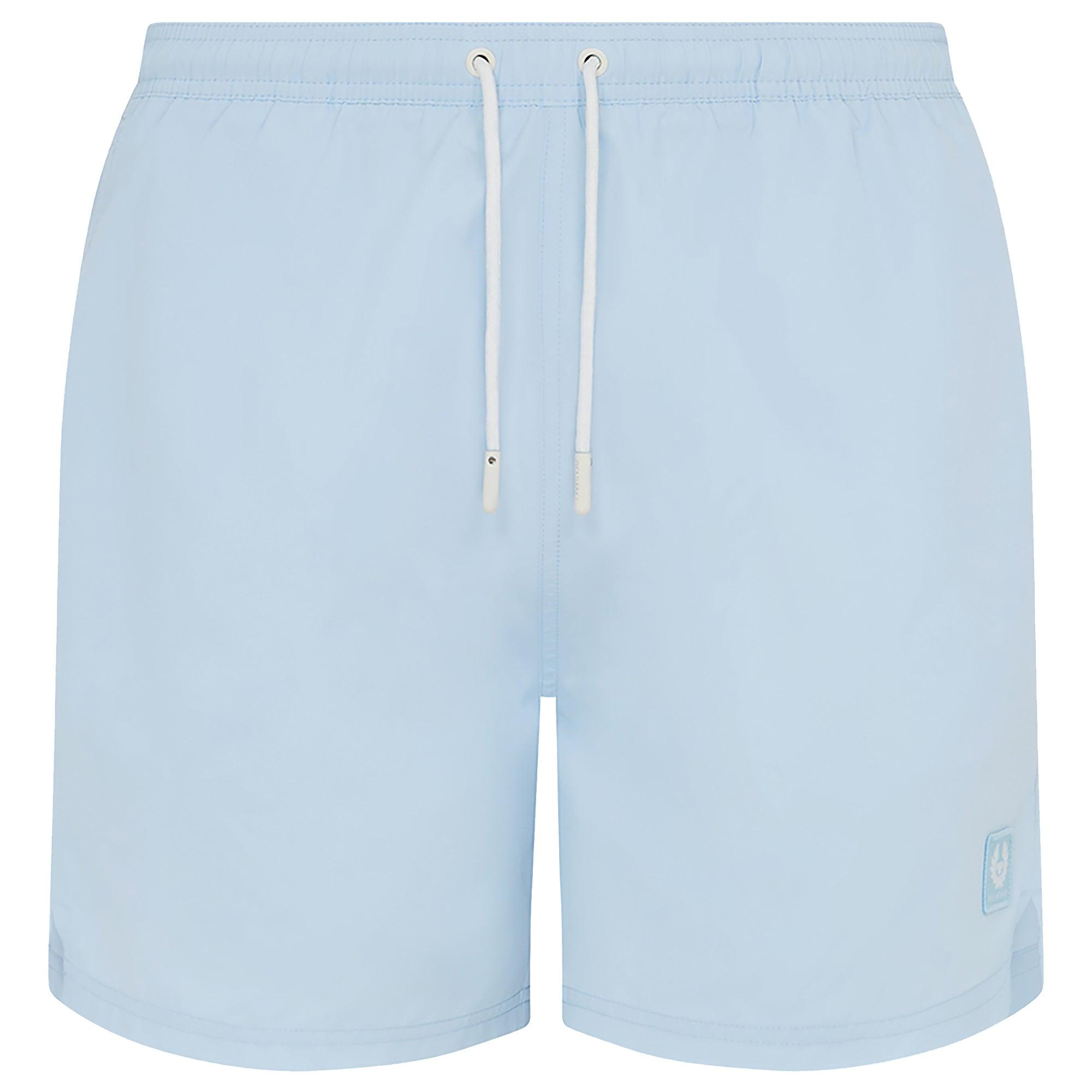 Product image 1 of 3 of Belstaff Men's Tiller Cloth Clipper Swimshorts - Sky Blue