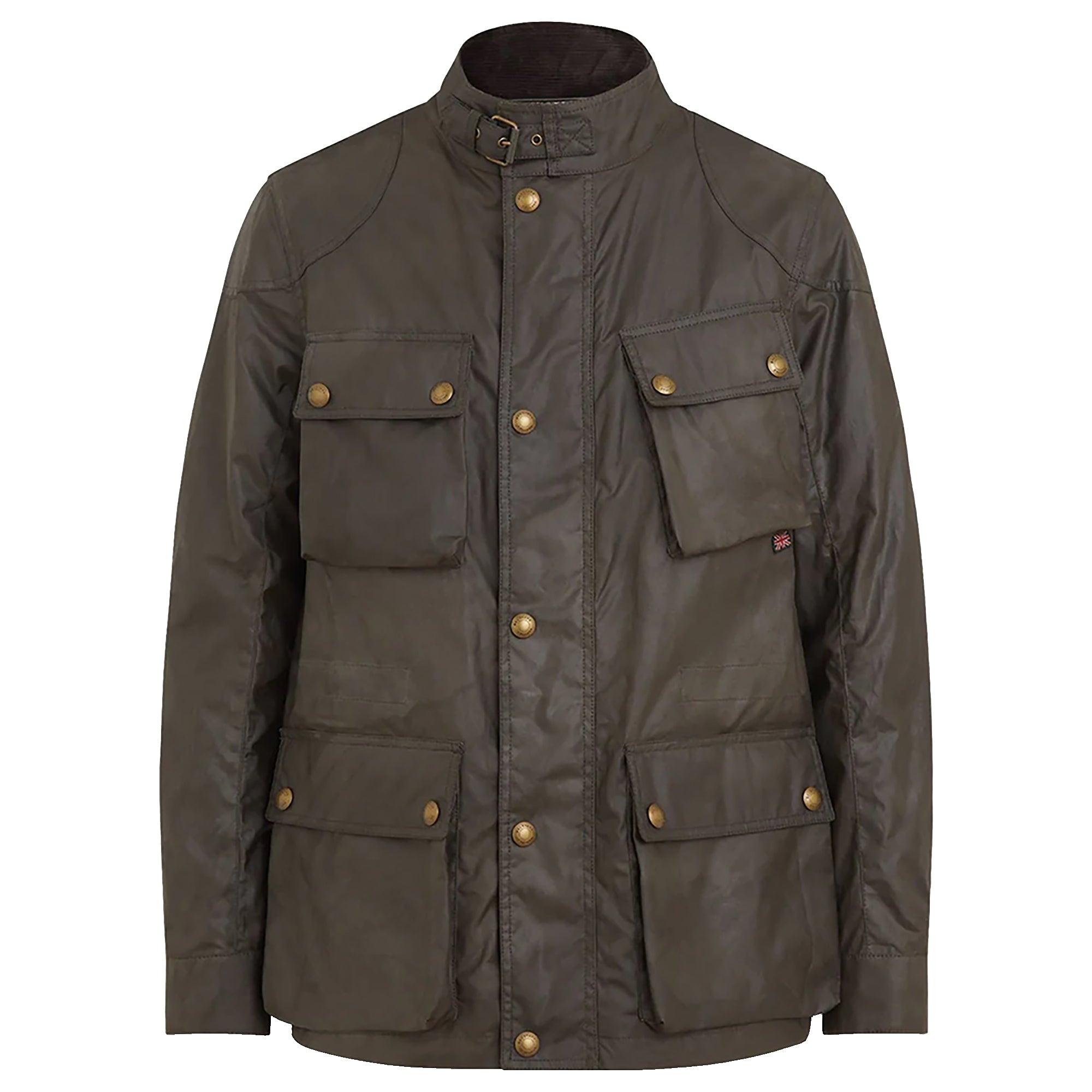 Product image 1 of 5 of Belstaff Men's Waxed Cotton Fieldmaster Jacket - Faded Olive