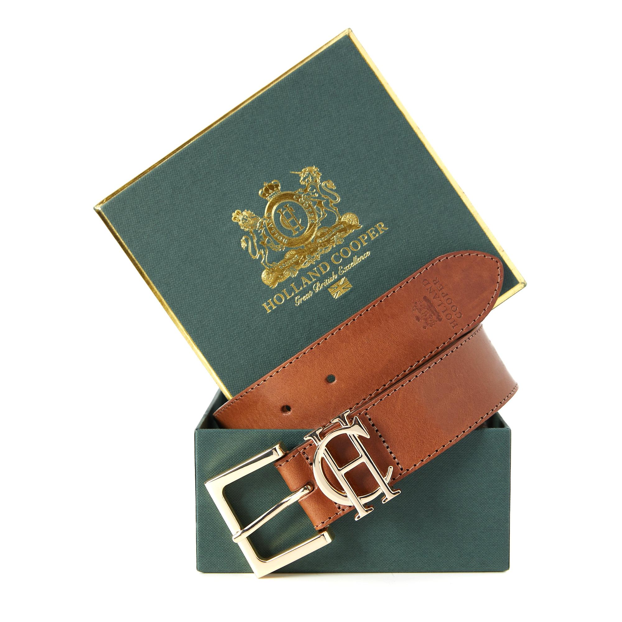 Product image 2 of 5 of Holland Cooper Women's HC Classic Logo Belt - Tan