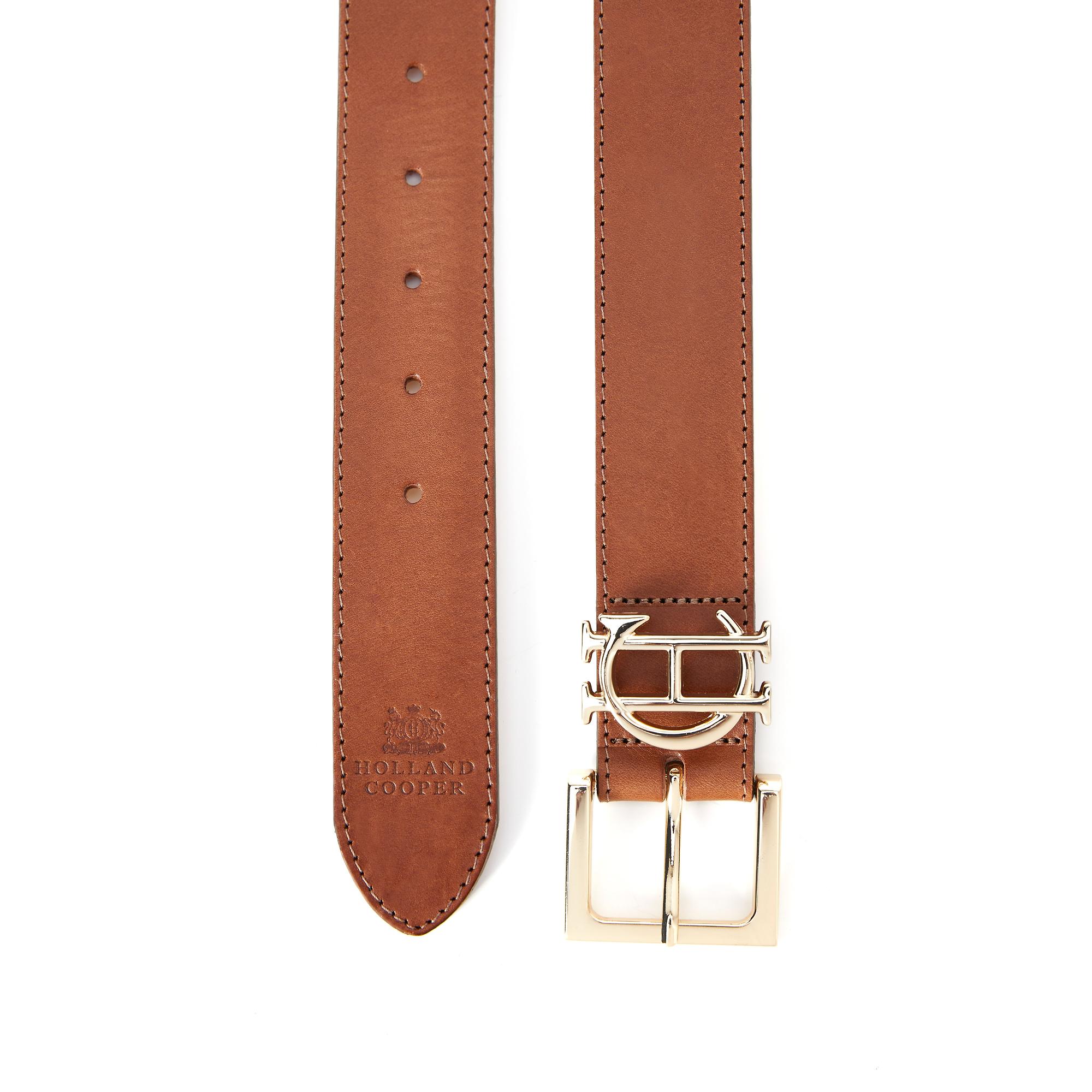 Product image 3 of 5 of Holland Cooper Women's HC Classic Logo Belt - Tan