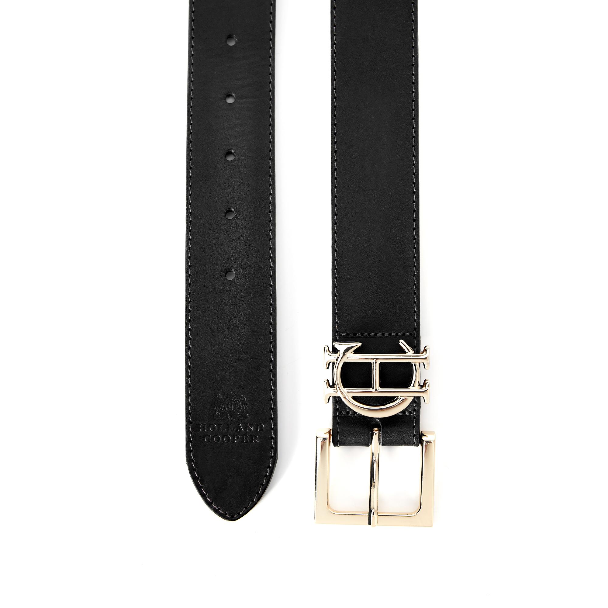 Product image 3 of 5 of Holland Cooper Women's HC Classic Logo Belt - Black