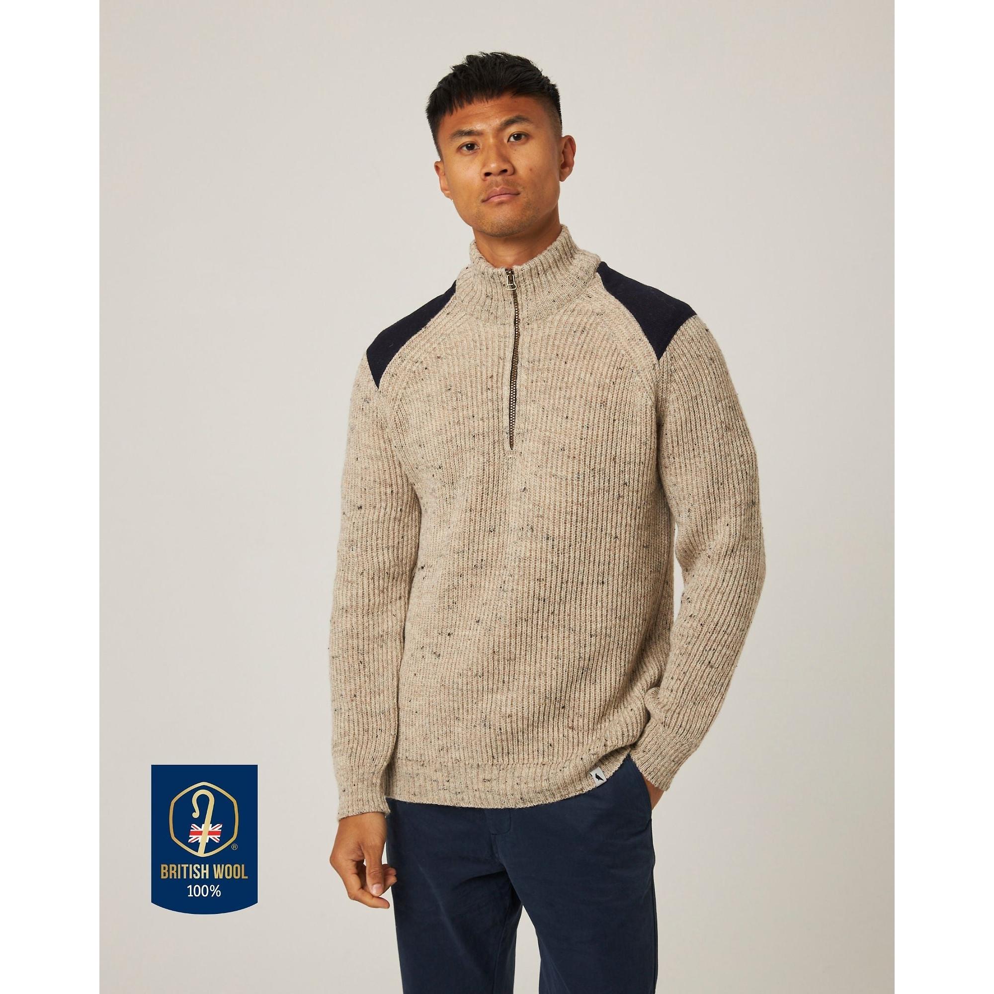Product image 2 of 9 of Peregrine Men's Bexley Quarter Zip Jumper - Skiddaw