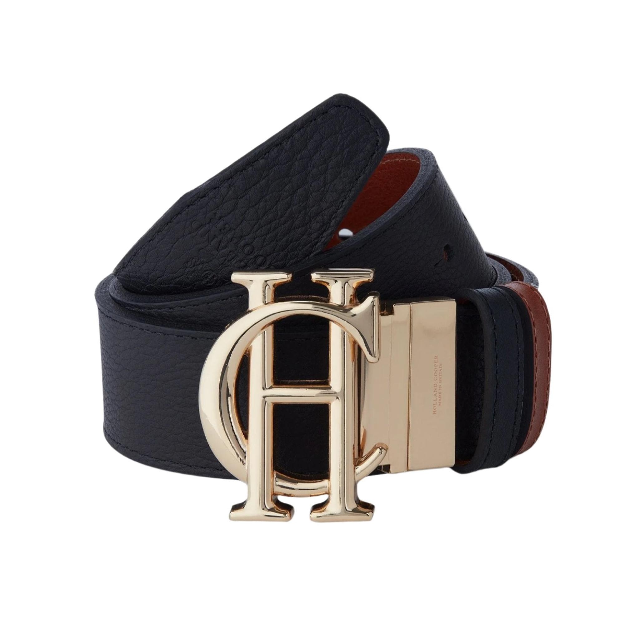 Product image 1 of 4 of Holland Cooper Women's HC Classic Reversible Belt - Black Tan