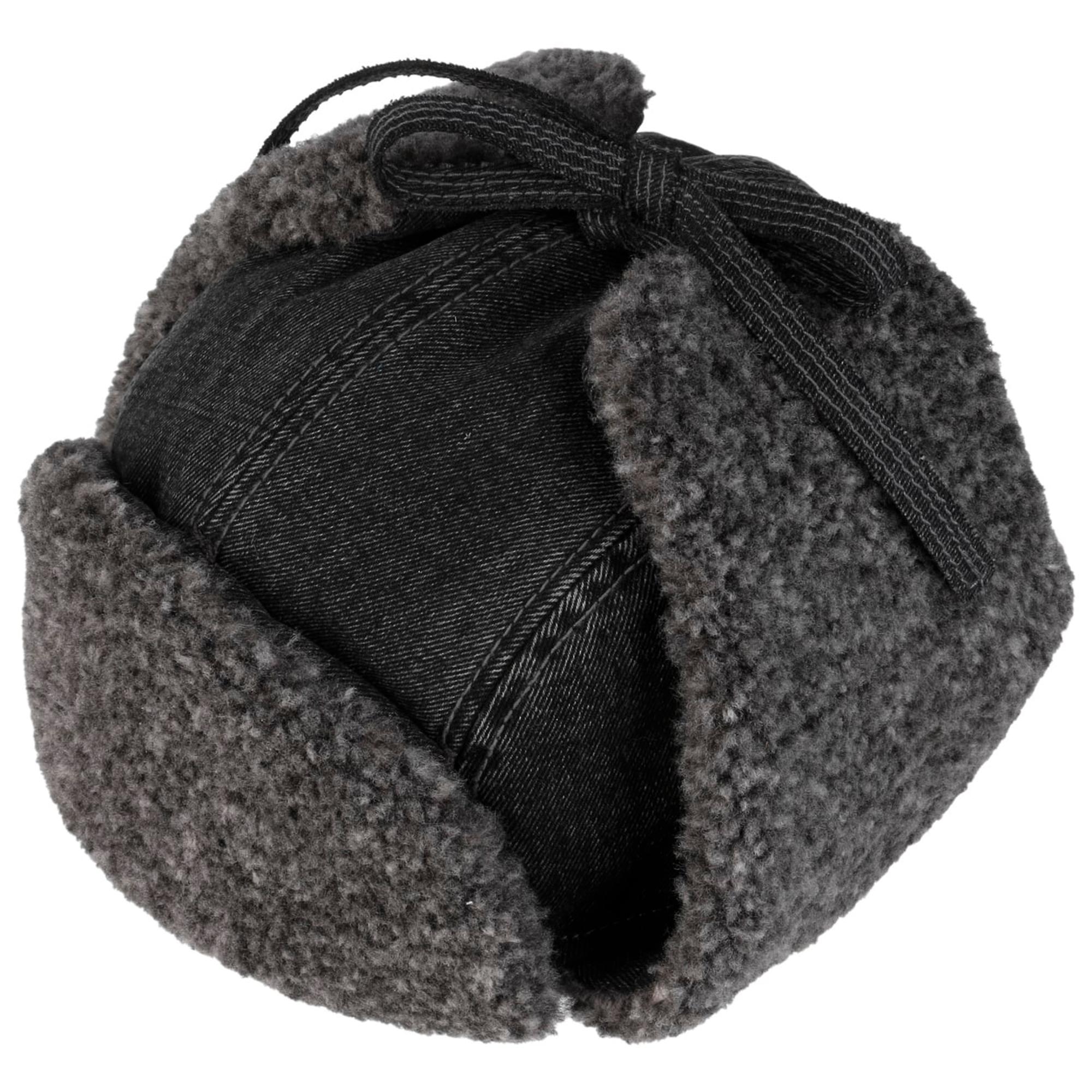 Product image 2 of 8 of Stetson Bomber Denim Garage Aviator Hat - Black