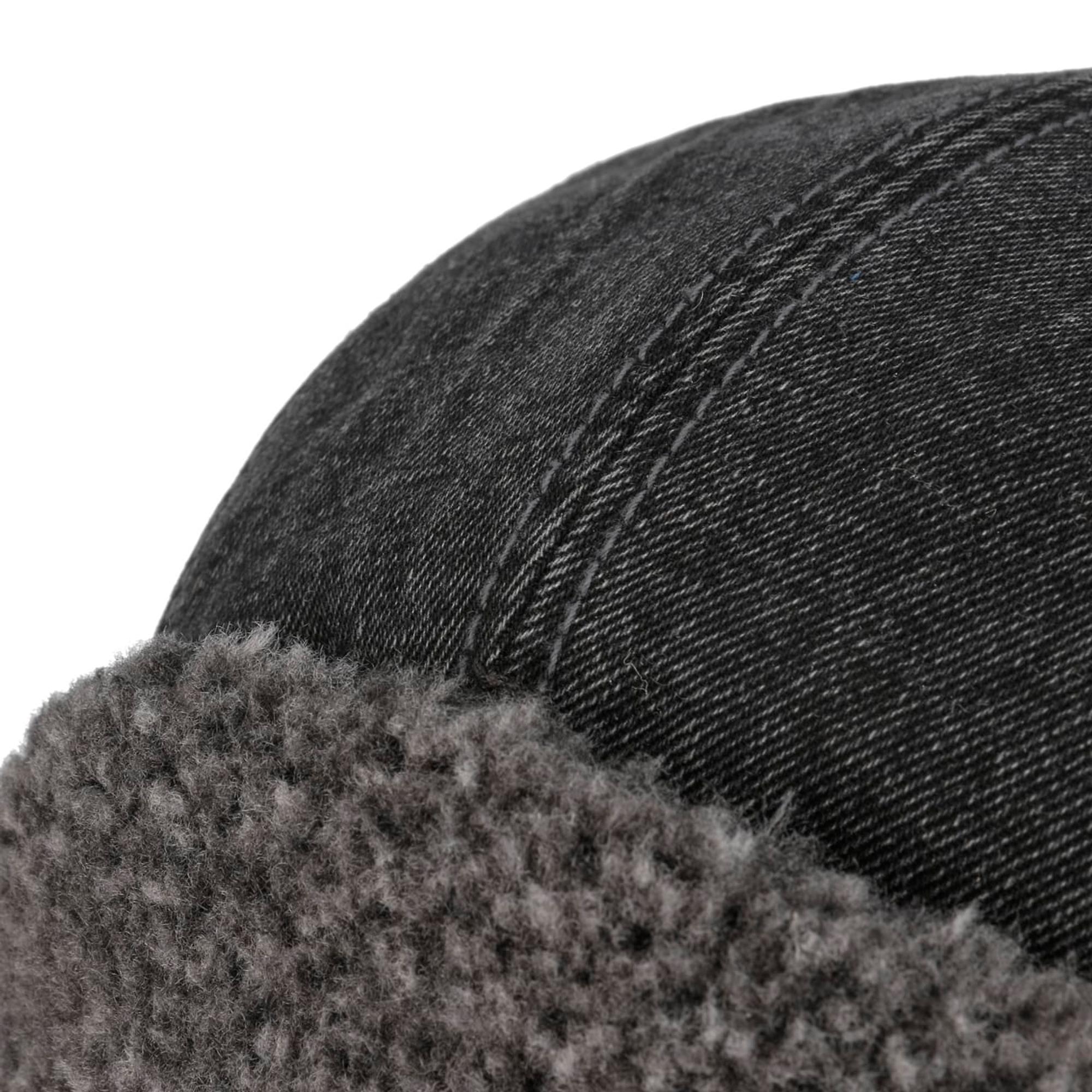 Product image 8 of 8 of Stetson Bomber Denim Garage Aviator Hat - Black