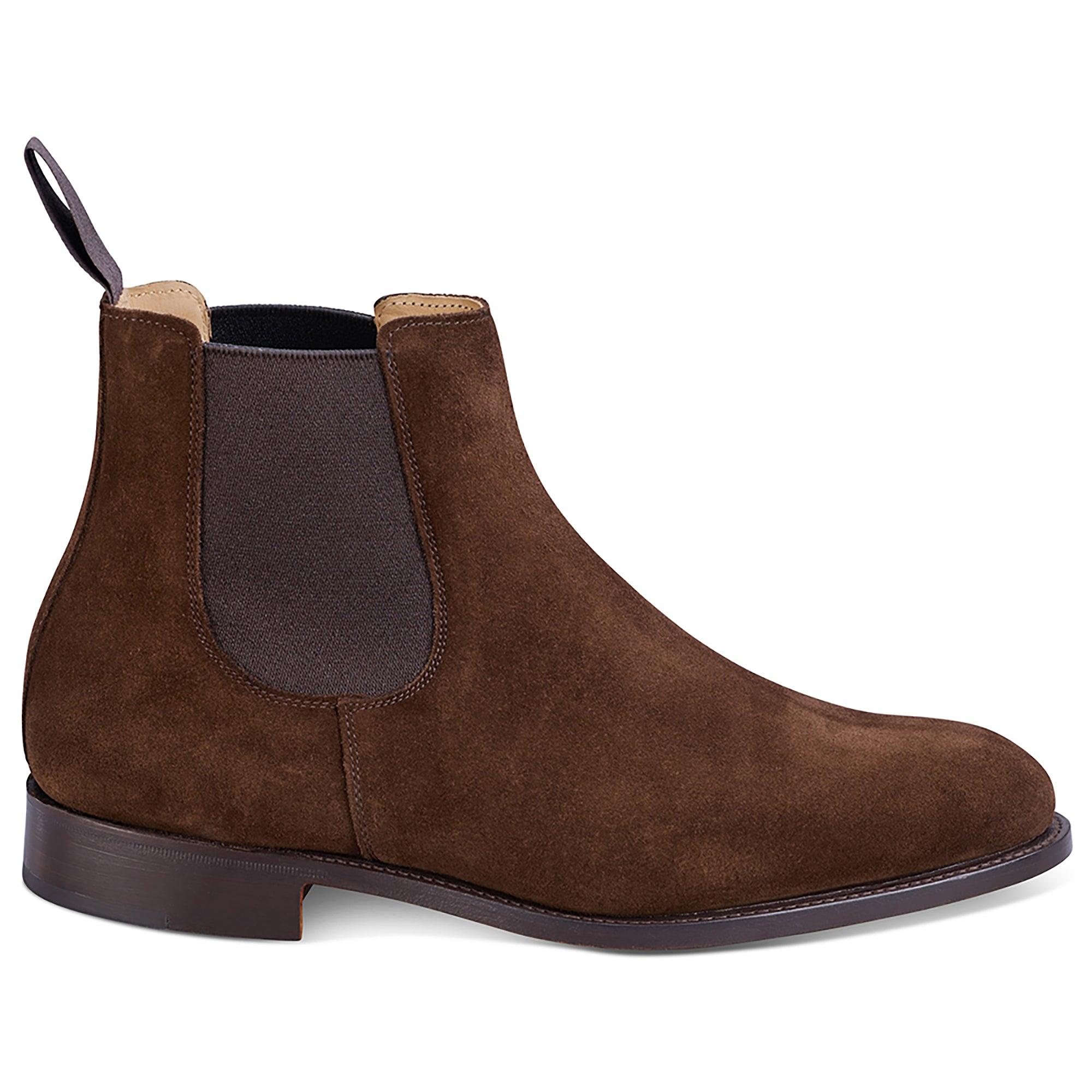 Product image 1 of 6 of Tricker's Men's Brighton Chelsea Boots - Chocolate Repello Suede