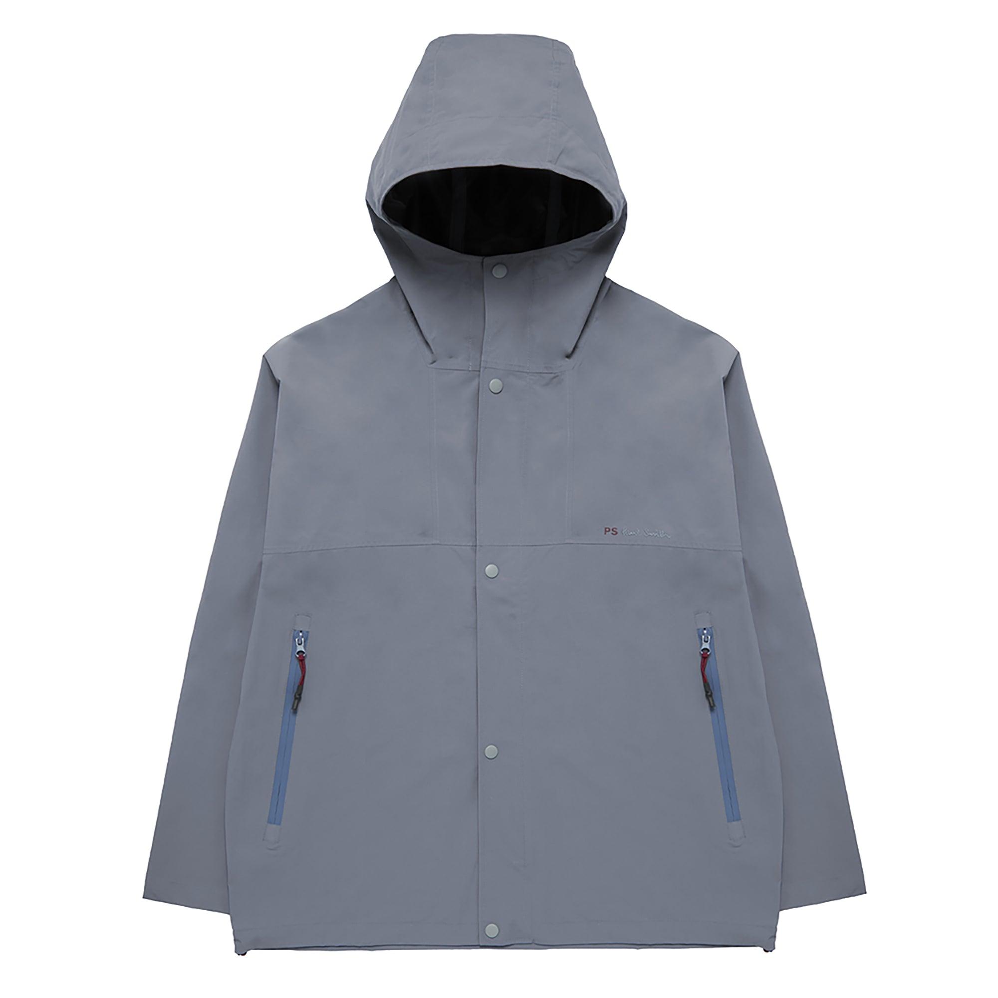Product image 4 of 5 of PS By Paul Smith Men's Recycled-Polyester Hooded Jacket - Slate Grey