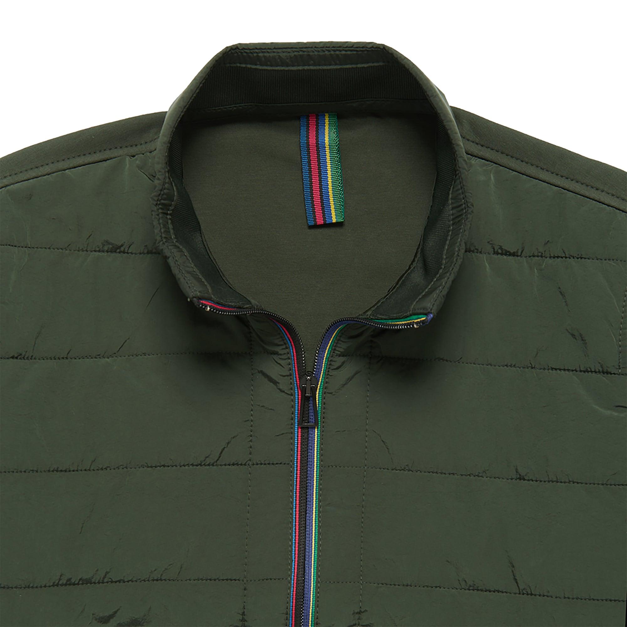 Product image 3 of 4 of Paul Smith Men's Sports Stripe Fibre Down Jacket - Green