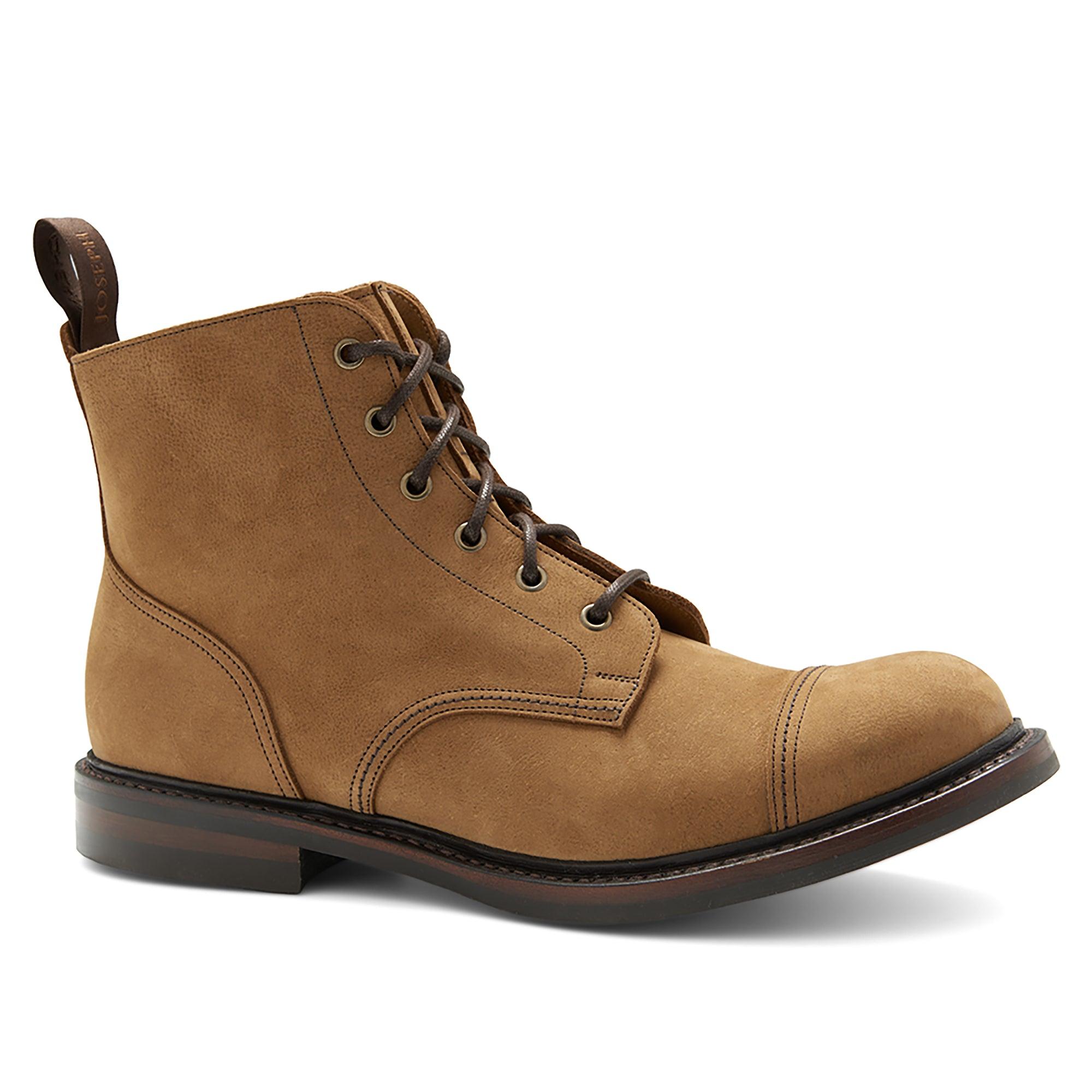 Product image 4 of 6 of Cheaney Men's Hurricane II R Derby Boots - Biscuit Kudu Nubuck