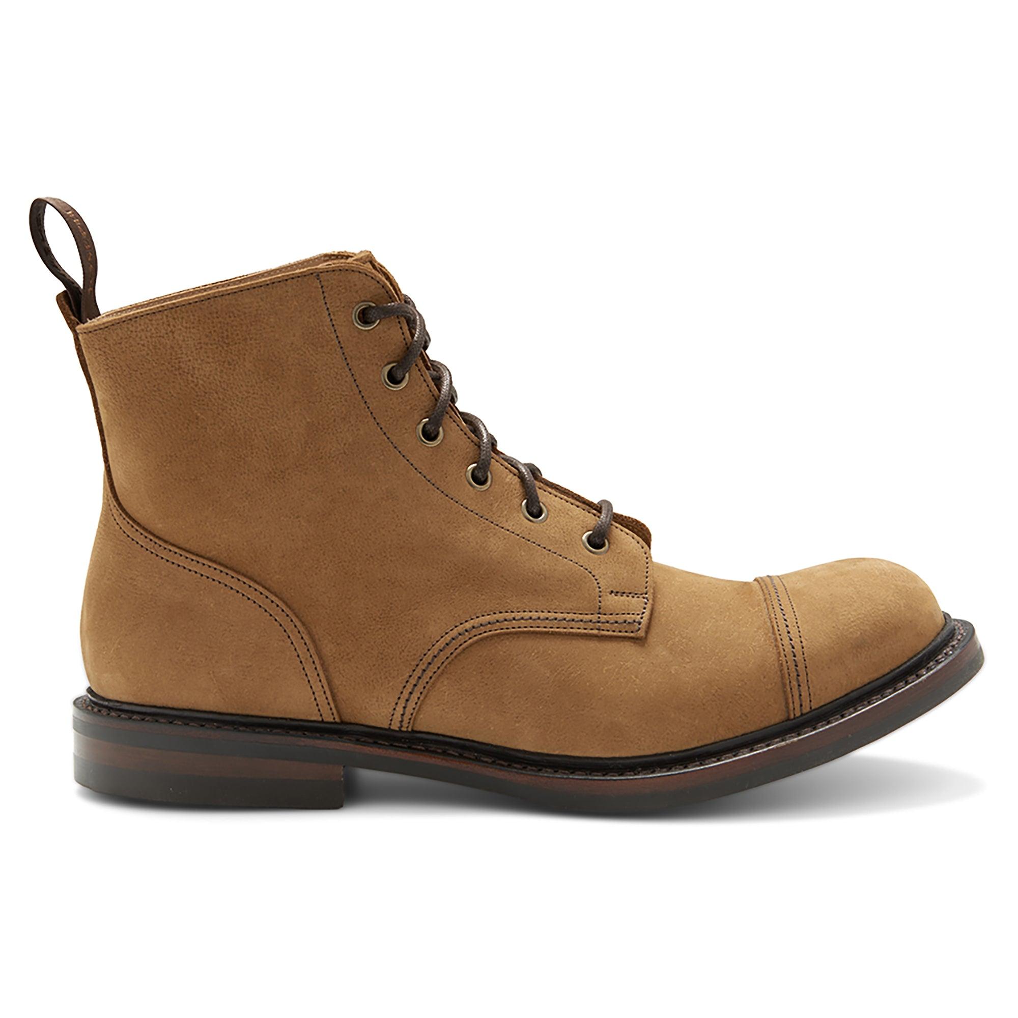 Product image 1 of 6 of Cheaney Men's Hurricane II R Derby Boots - Biscuit Kudu Nubuck