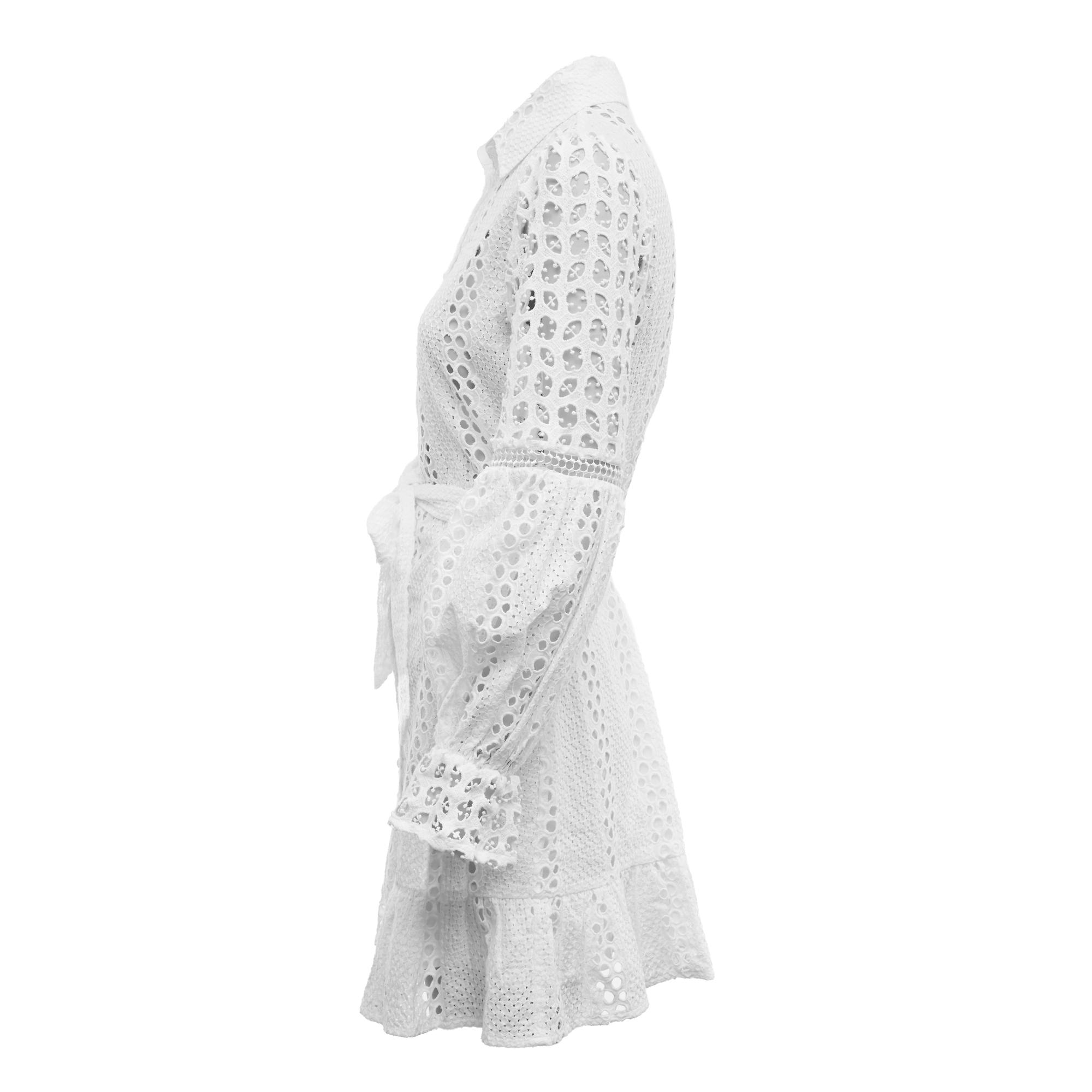 Product image 10 of 11 of Holland Cooper Women's Broderie Lace Dress - White