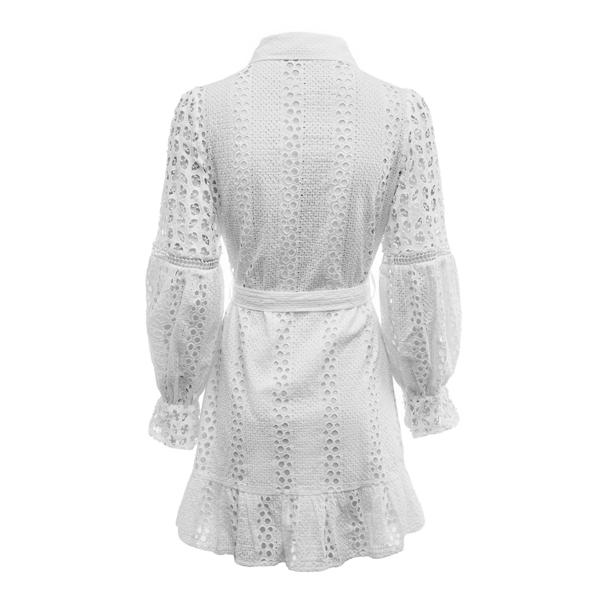 Product image 8 of 11 of Holland Cooper Women's Broderie Lace Dress - White