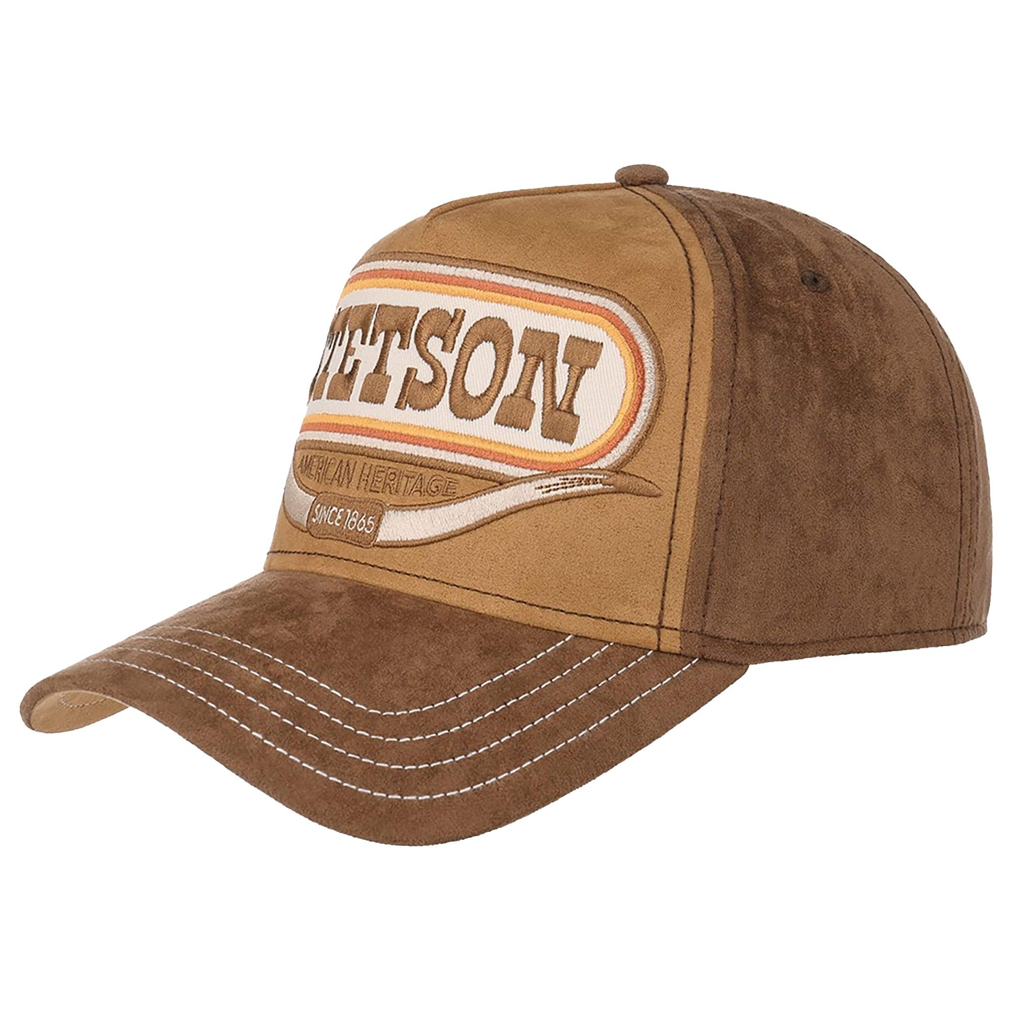 Product image 7 of 7 of Stetson Buffalo Horn Trucker Cap - Brown