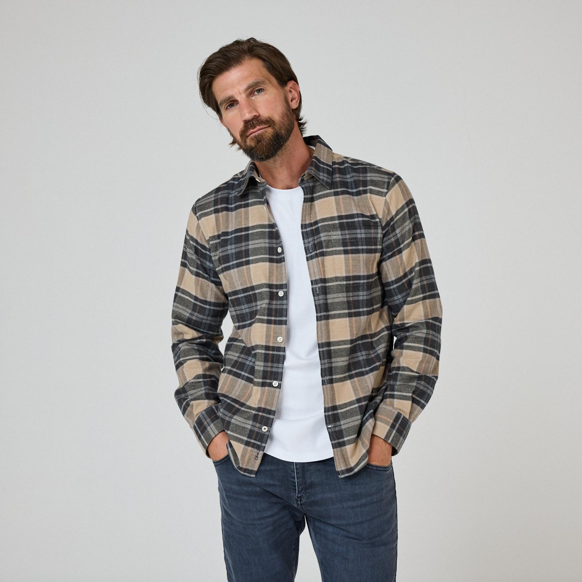 Product image 2 of 10 of Oliver Sweeney Men's Censo Shirt - Camel/Navy