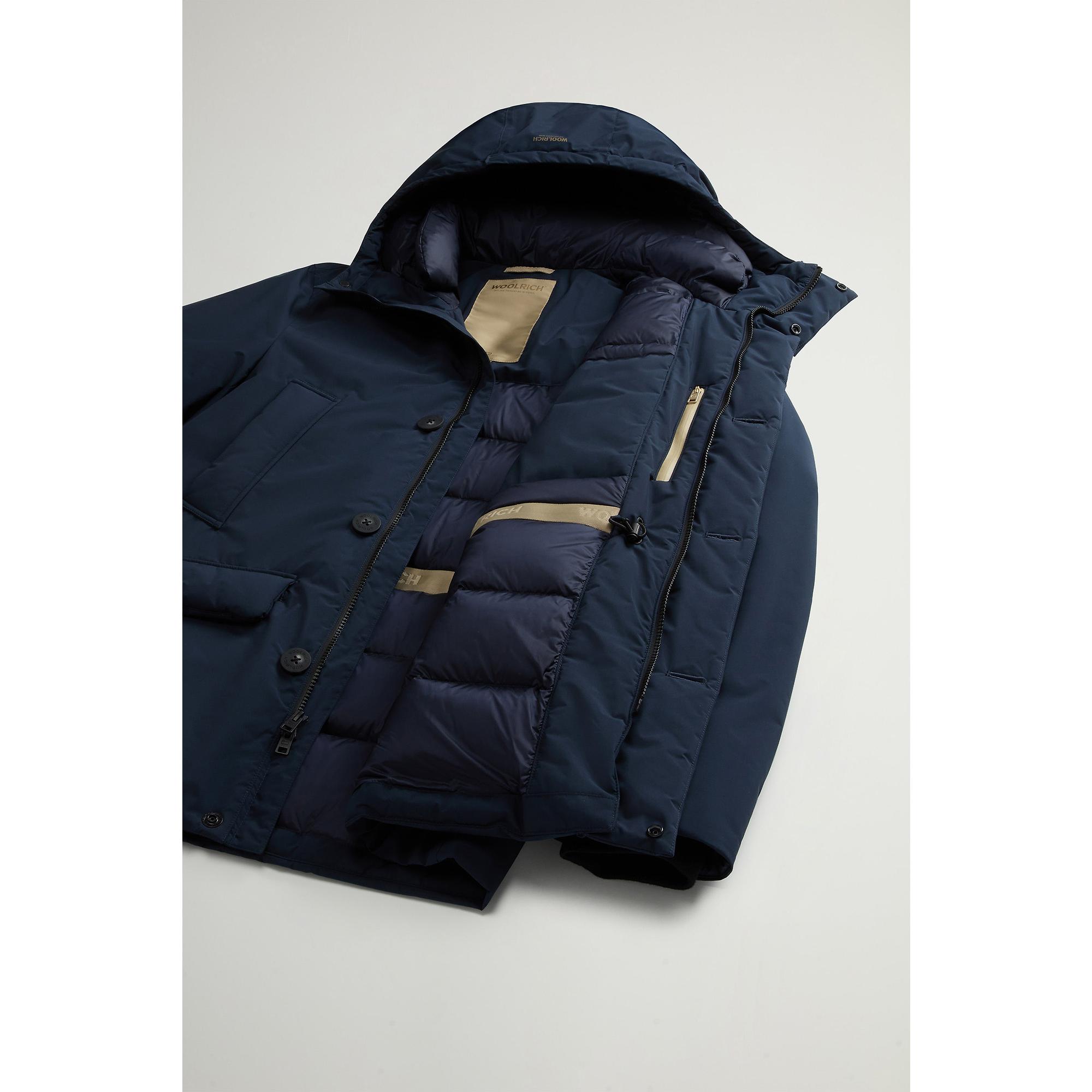 Product image 9 of 10 of Woolrich Men's Cloud Arctic Parka - Melton Blue