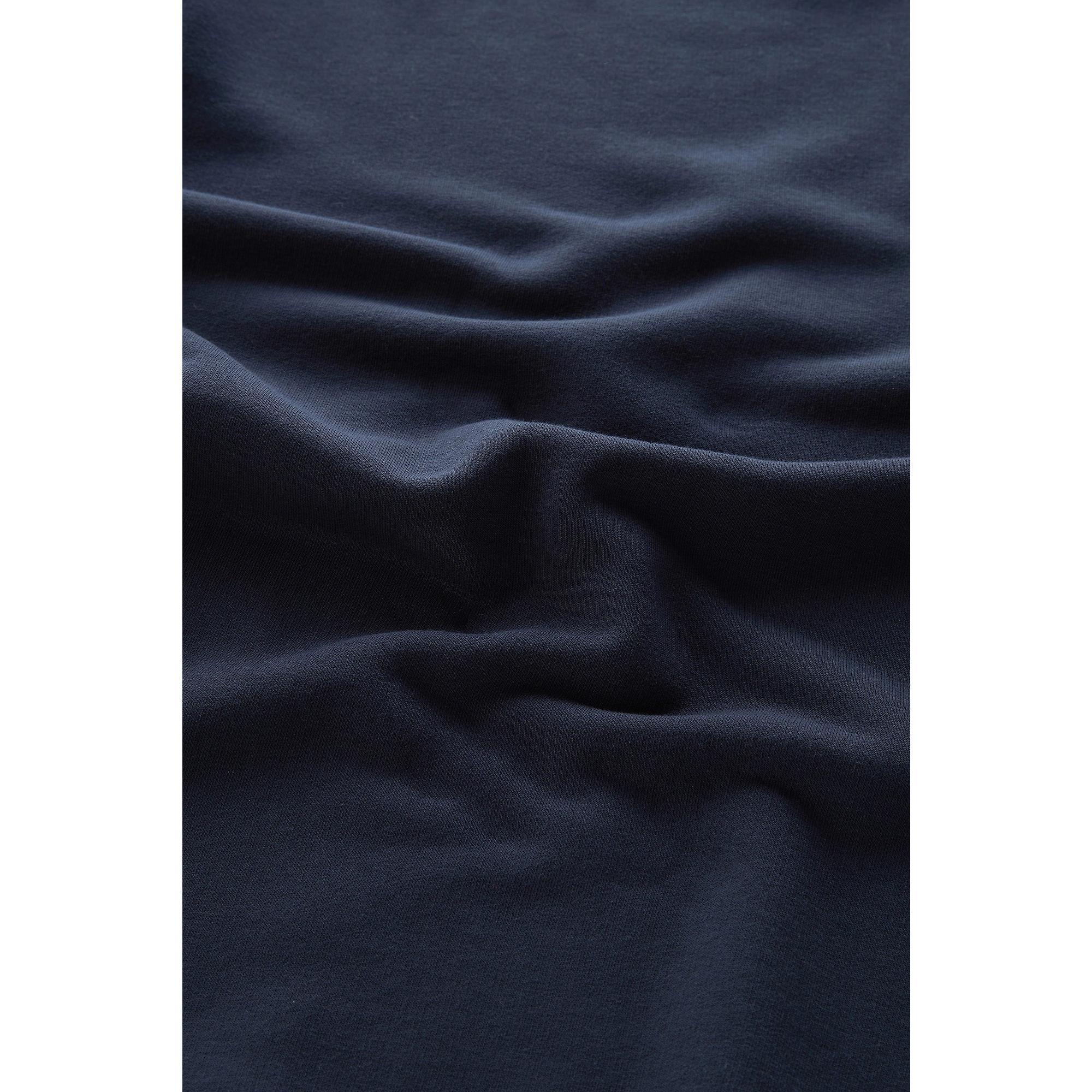 Product image 8 of 8 of Woolrich Men's Logo Script Cotton Fleece Crewneck - Melton Blue