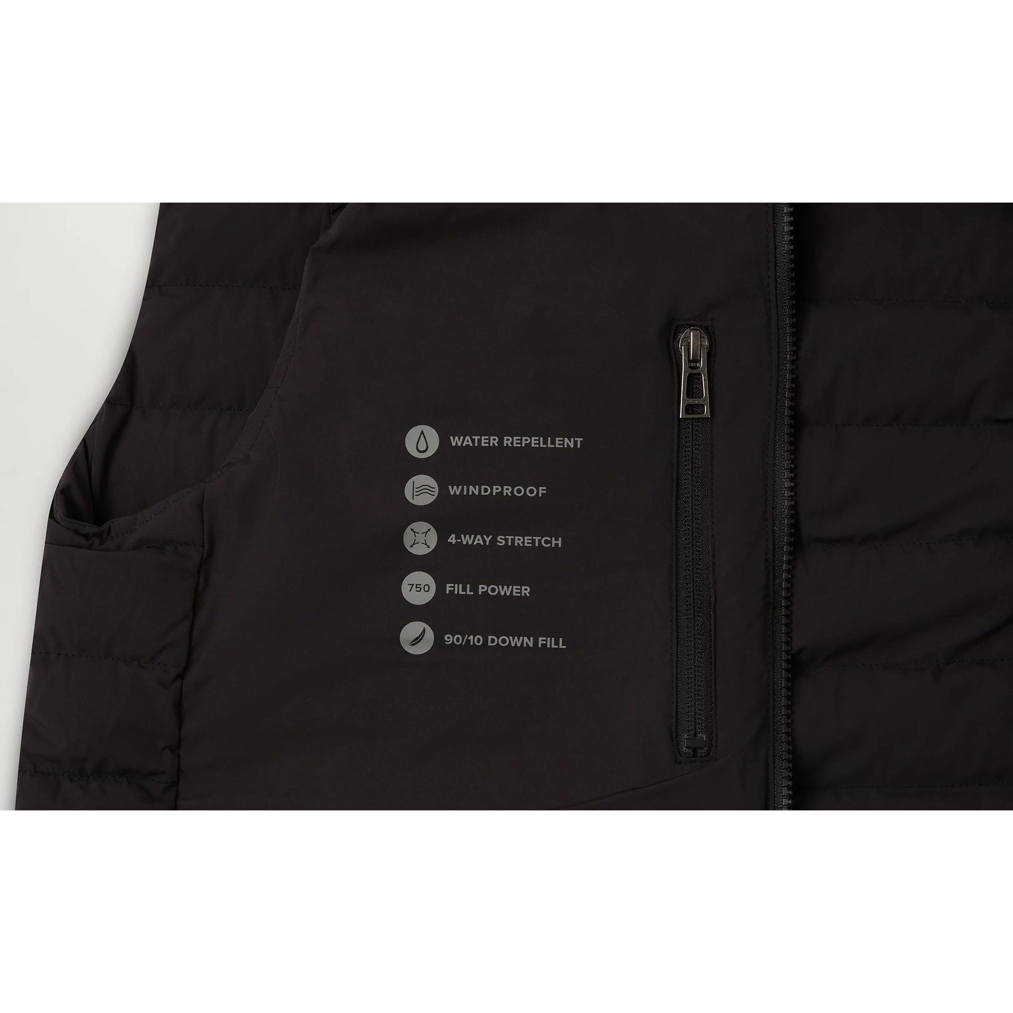 Product image 2 of 3 of Belstaff Men's Lightweight Stretch Down Chassis Gilet - Black