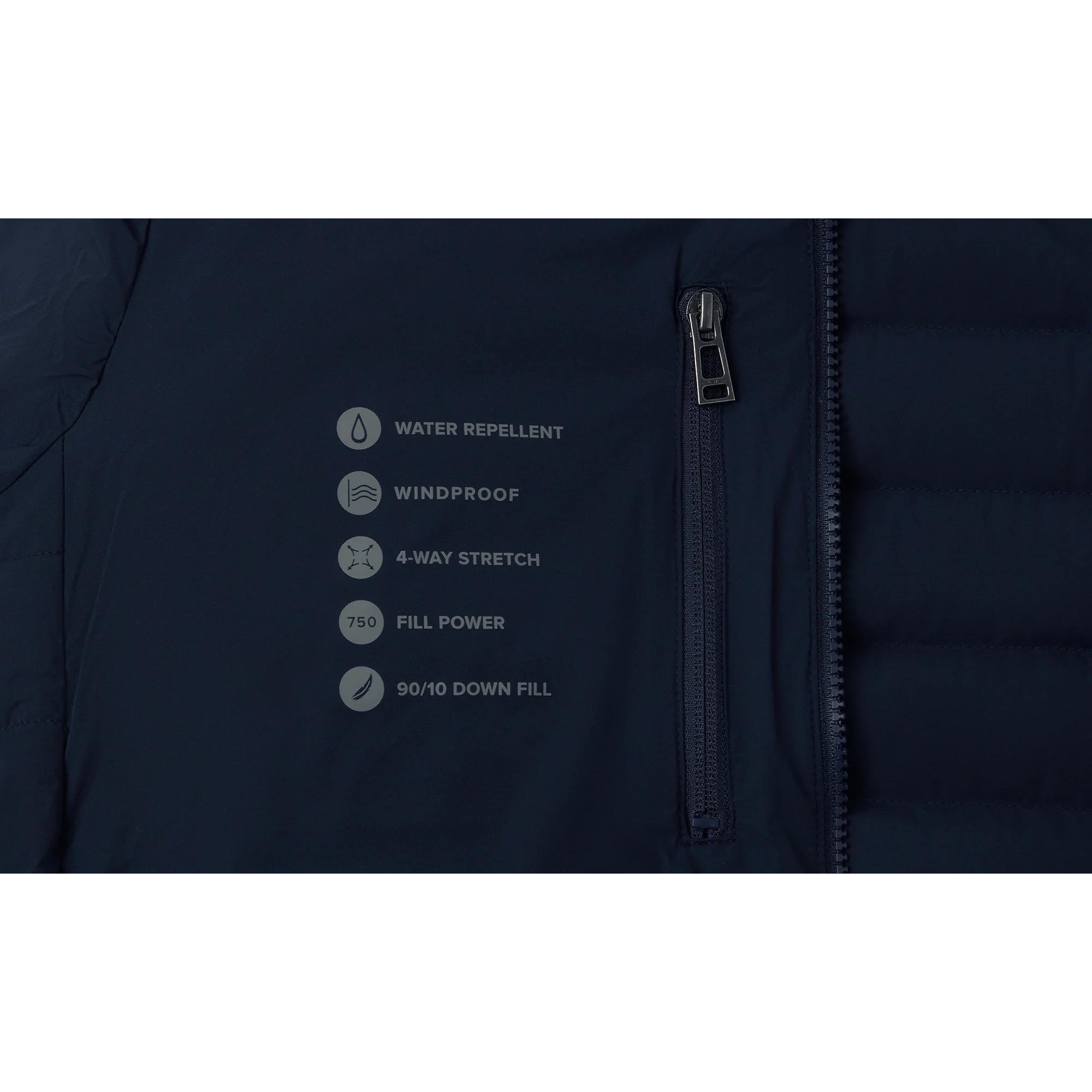 Product image 2 of 3 of Belstaff Men's Lightweight Stretch Down Chassis Jacket - Dark Ink