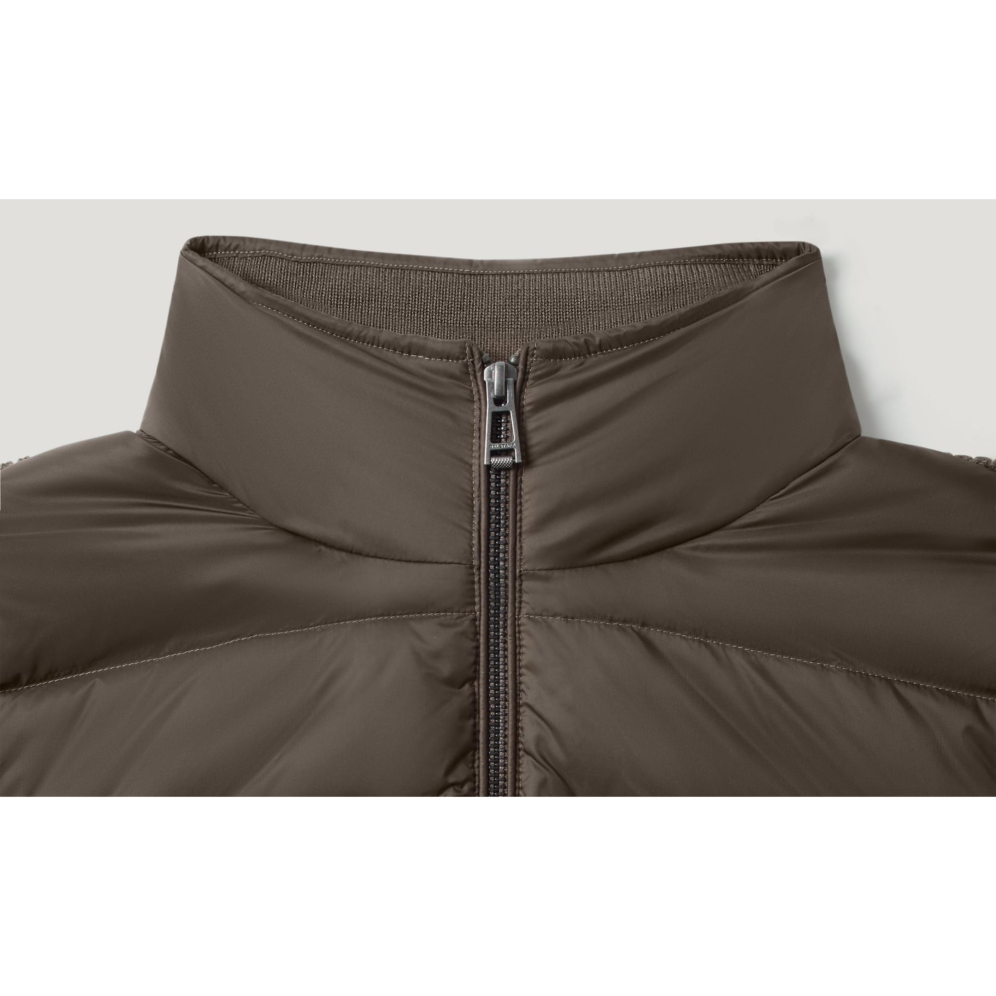 Product image 2 of 3 of Belstaff Men's Lightweight Nylon Circuiteer Cardigan - Major Brown