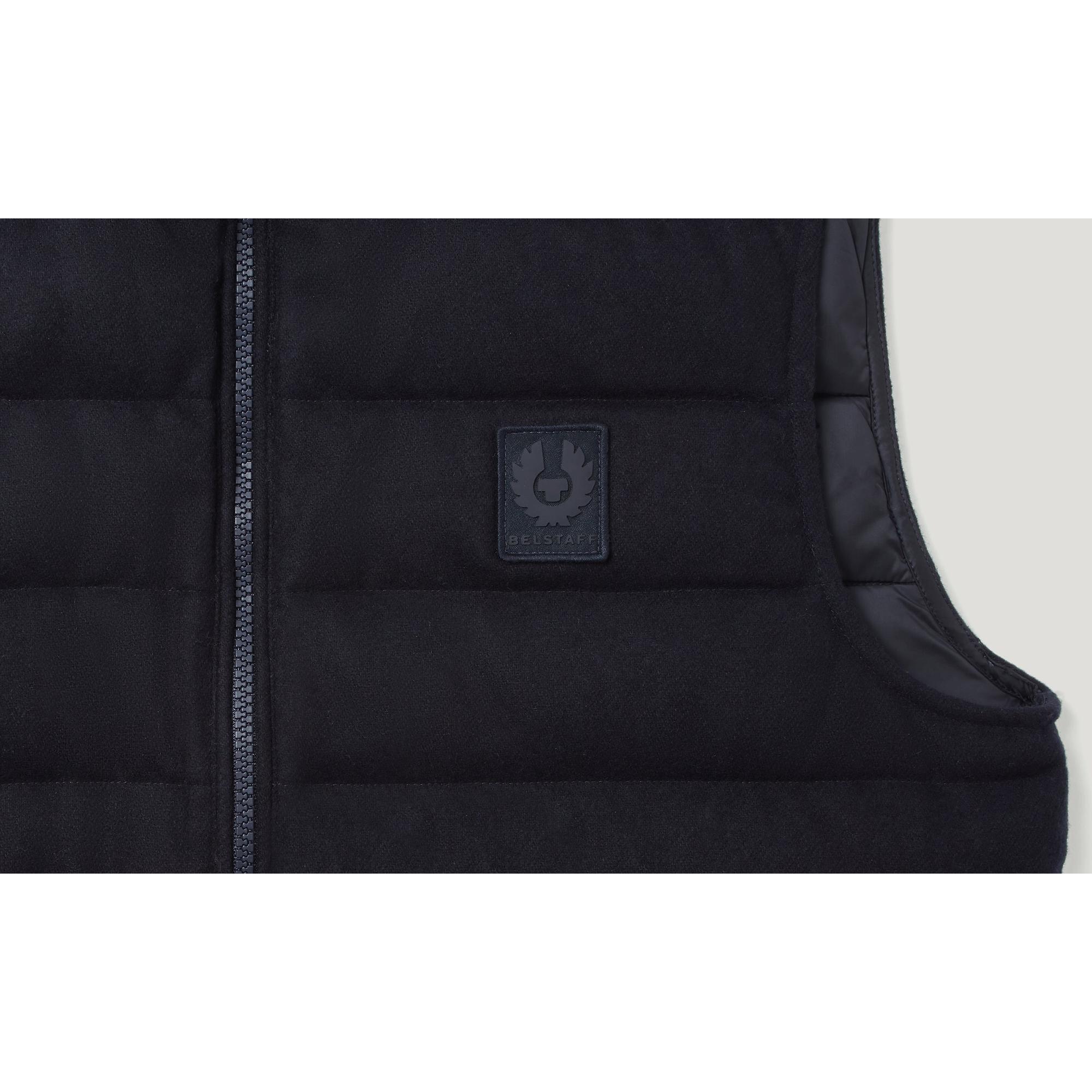 Product image 2 of 3 of Belstaff Men's Wool Circuiteer Gilet - Dark Ink