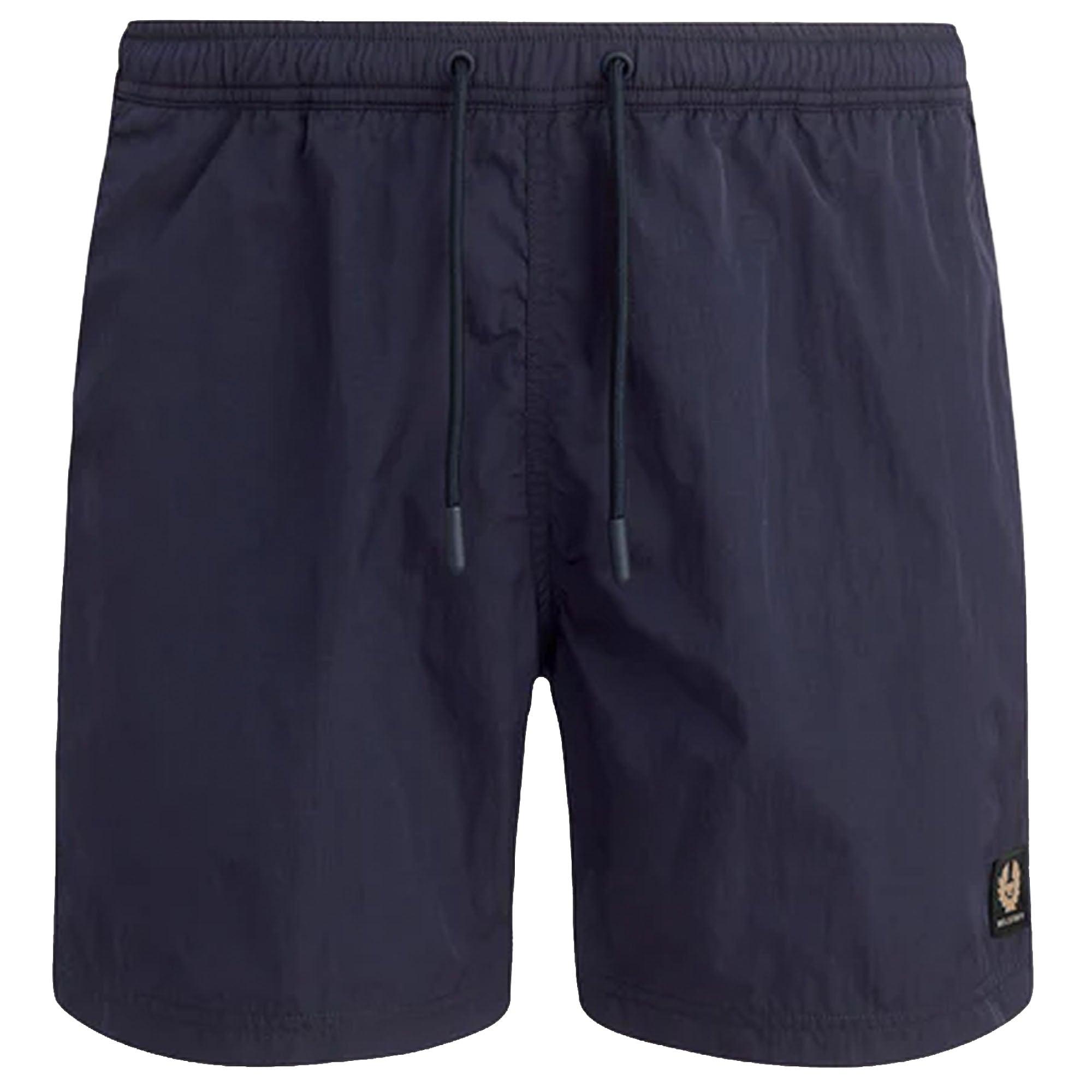 Product image 1 of 2 of Belstaff Men's Tiller Cloth Clipper Swim Shorts - Dark Ink