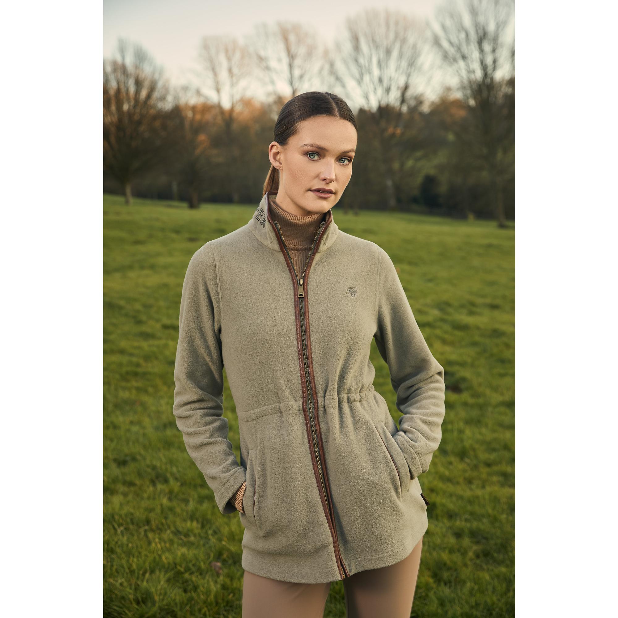 Product image 4 of 8 of Holland Cooper Women's Country Longline Fleece - Sage
