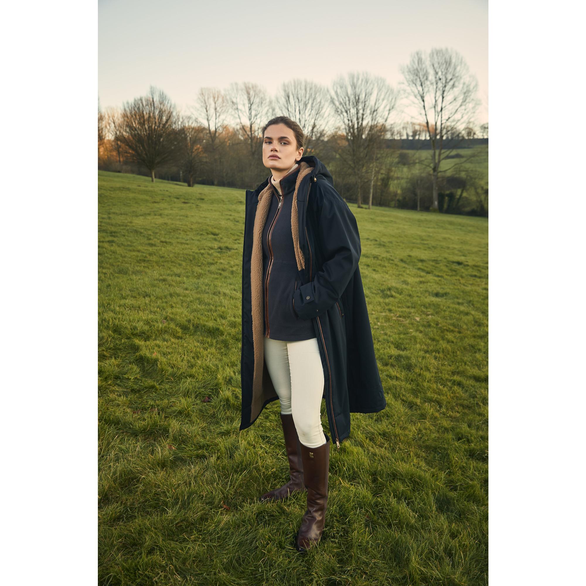 Product image 3 of 9 of Holland Cooper Women's Country Longline Fleece - Ink Navy