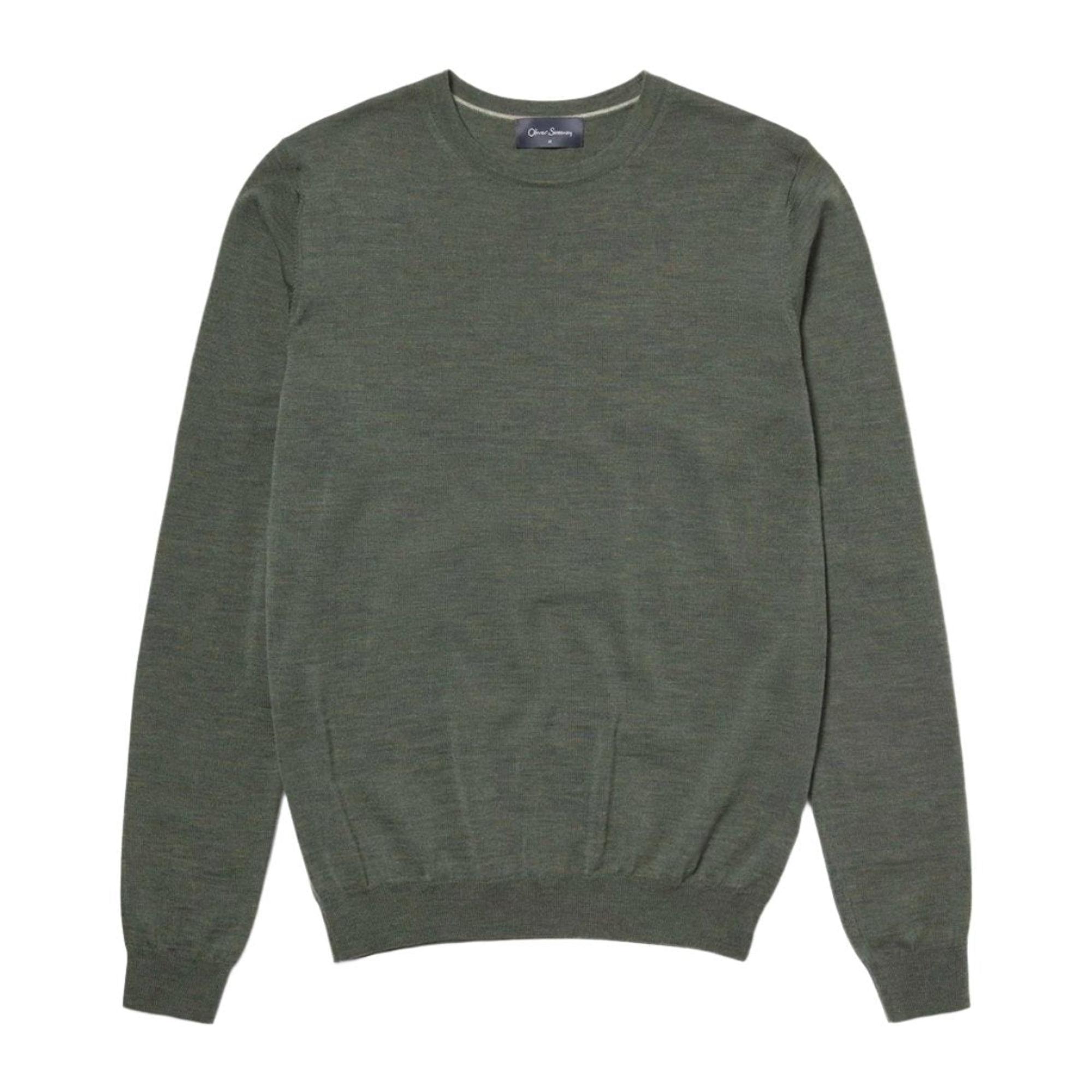 Product image 1 of 8 of Oliver Sweeney Men's Camber Jumper - Khaki