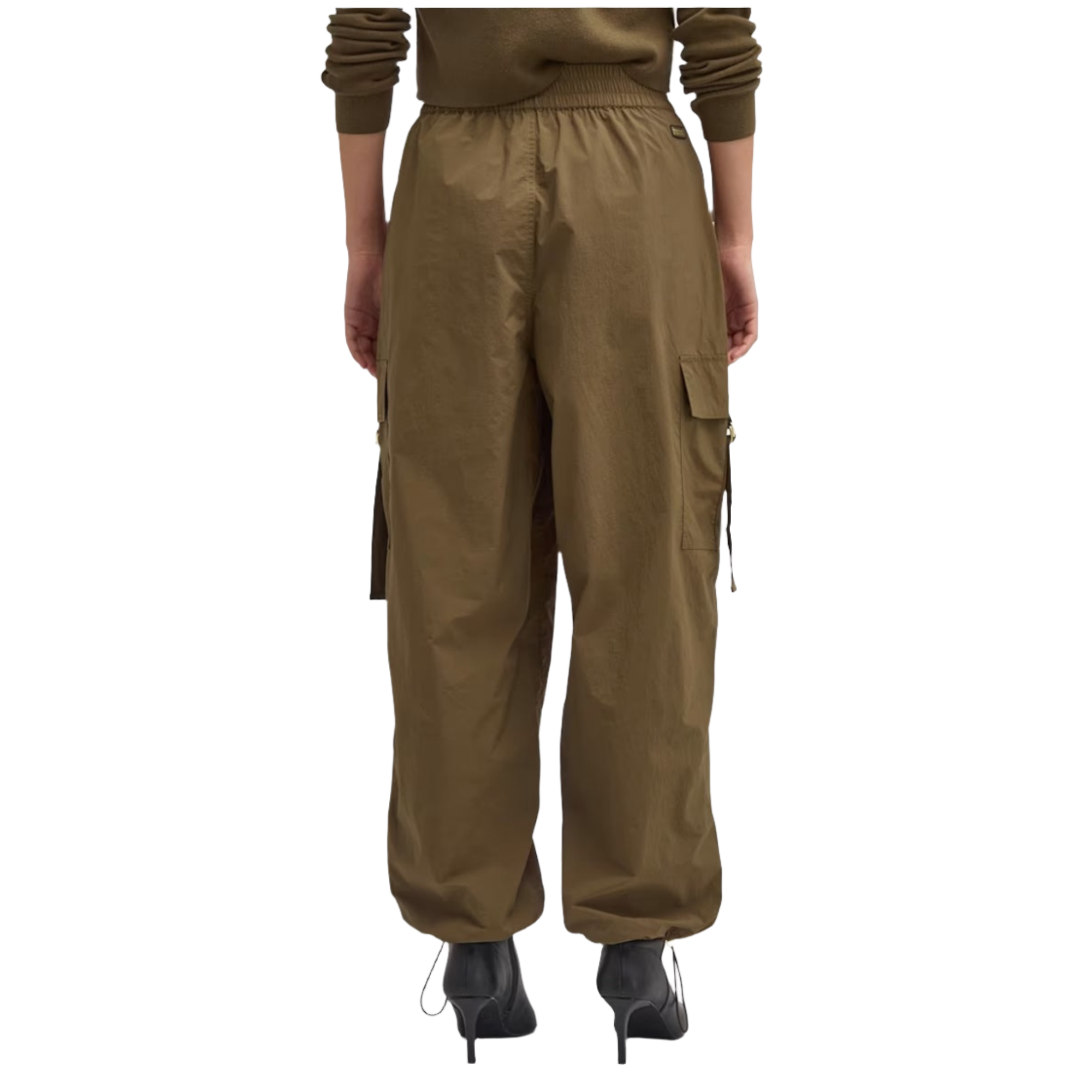 Product image 3 of 4 of Barbour International Women's Carla Cargo Trousers - Empire Green