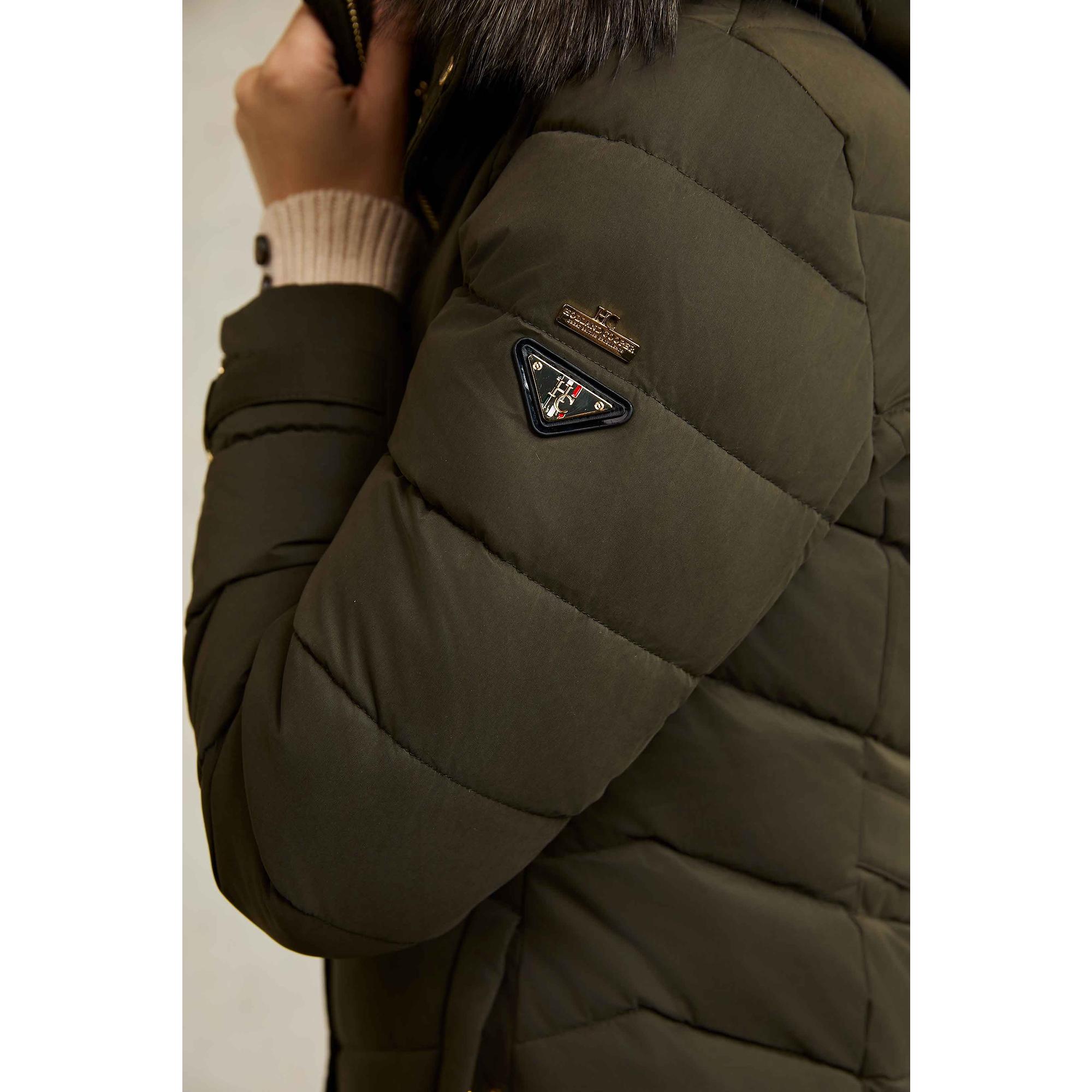 Product image 9 of 9 of Holland Cooper Women's Chamonix Coat - Khaki