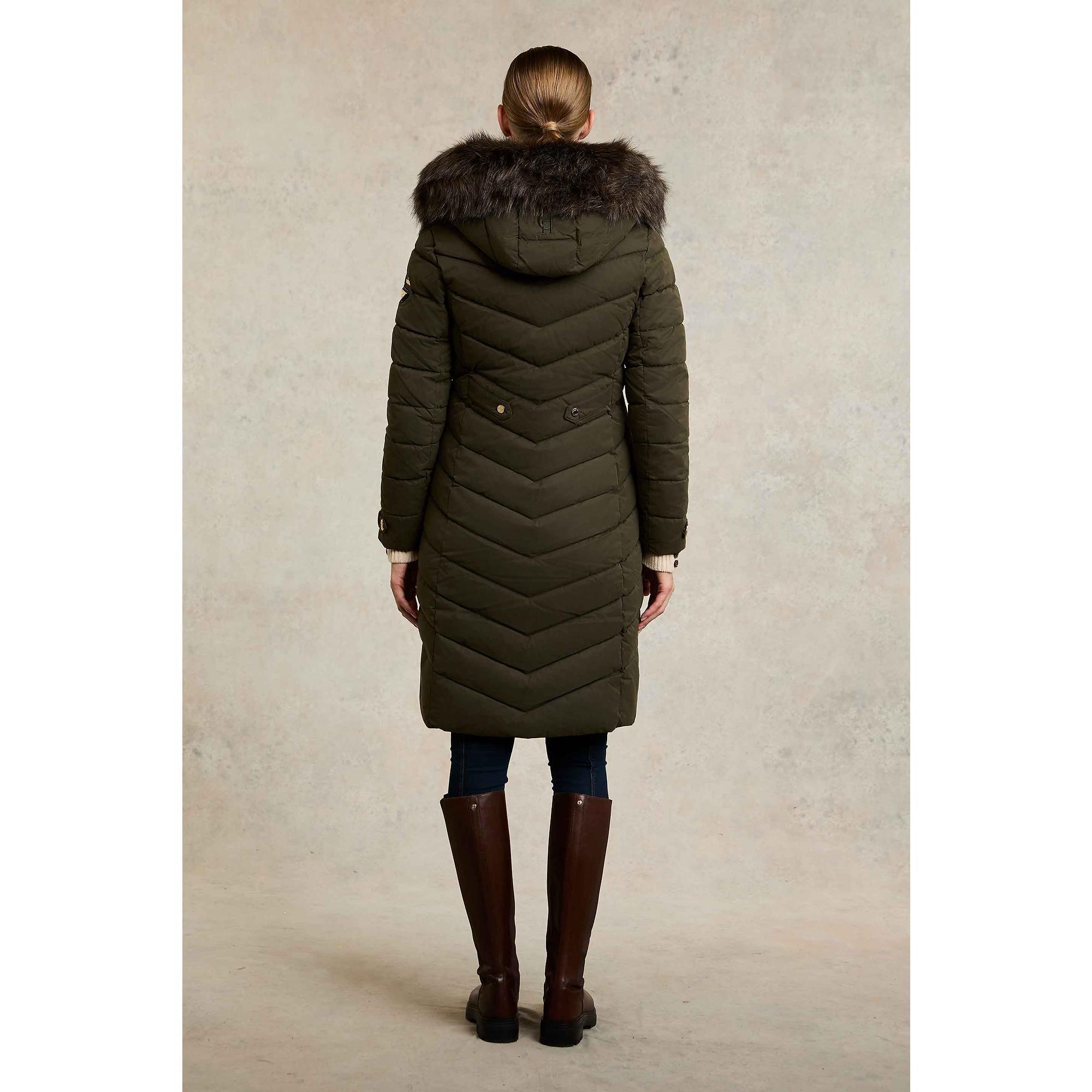 Product image 6 of 9 of Holland Cooper Women's Chamonix Coat - Khaki