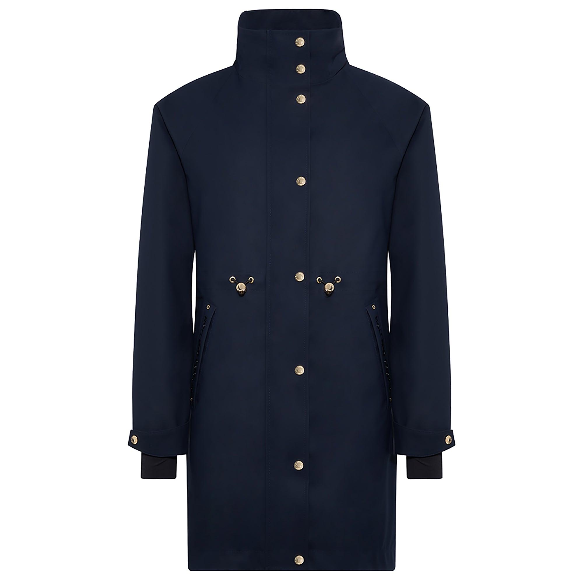 Product image 1 of 10 of Holland Cooper Women's Chartwell Rain Parka - Ink Navy