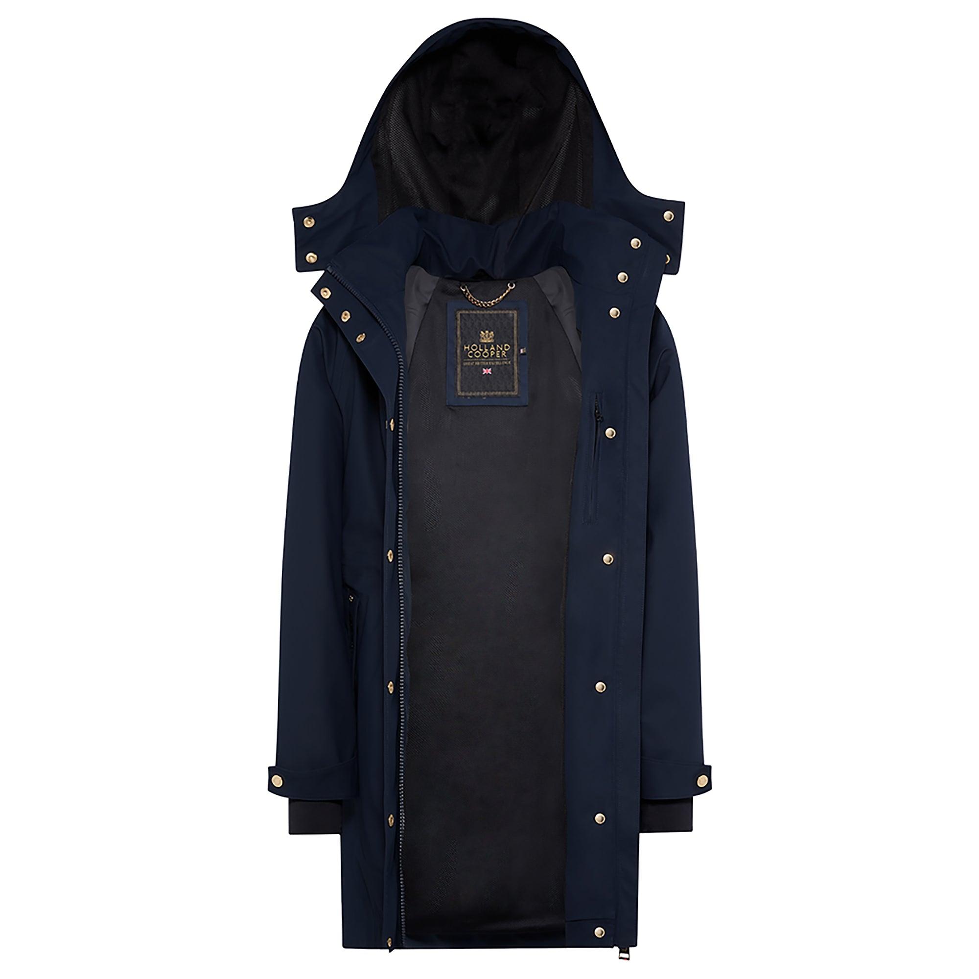 Product image 7 of 10 of Holland Cooper Women's Chartwell Rain Parka - Ink Navy
